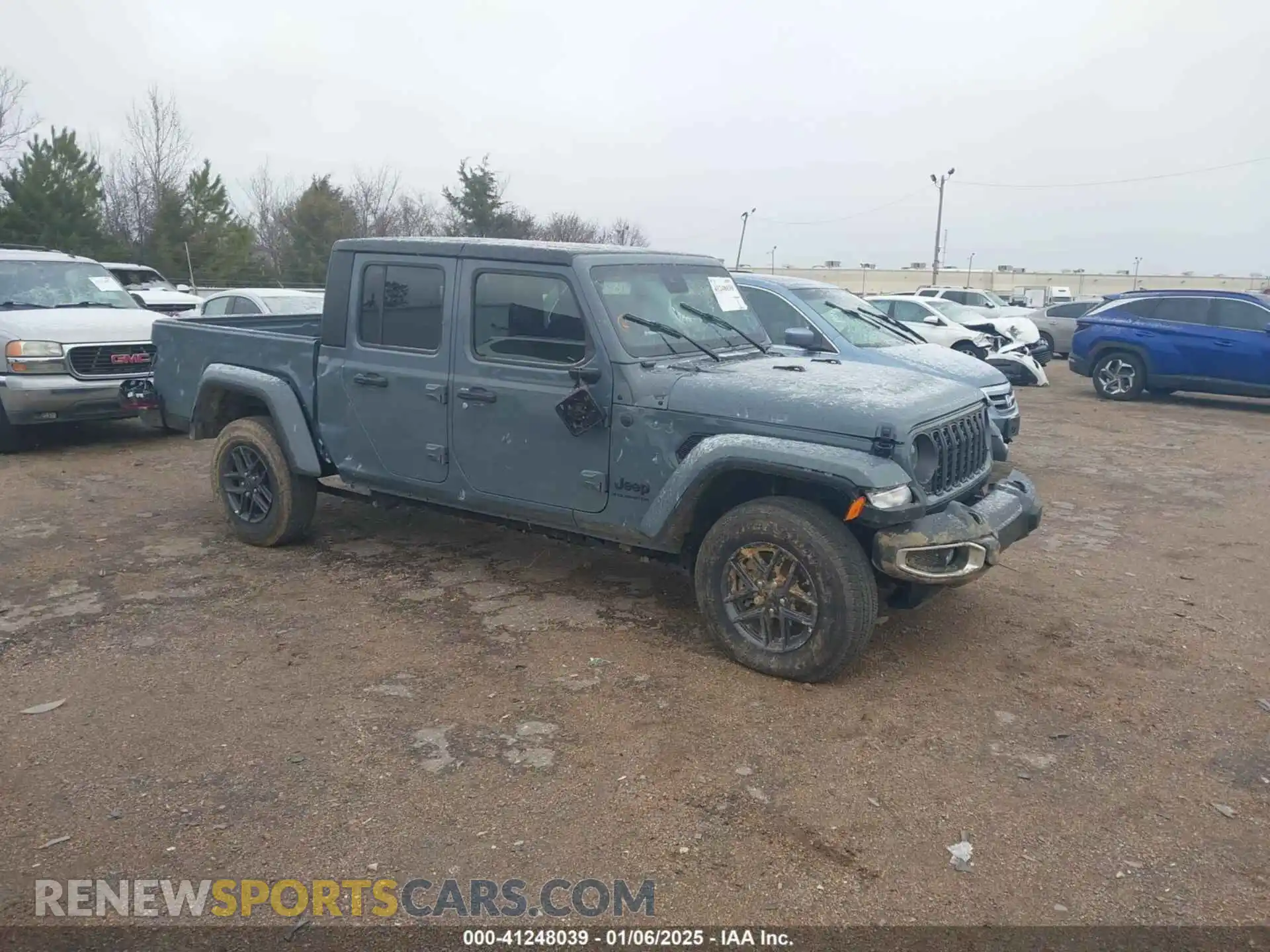 1 Фотография поврежденного автомобиля 1C6HJTAG5RL127973 JEEP GLADIATOR 2024