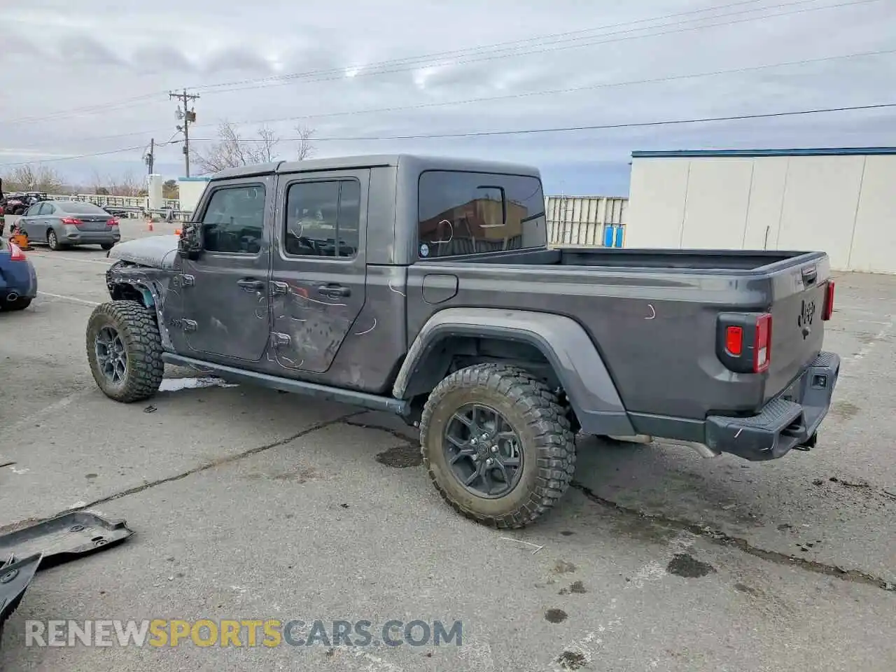 2 Photograph of a damaged car 1C6HJTAG8RL130673 JEEP GLADIATOR 2024