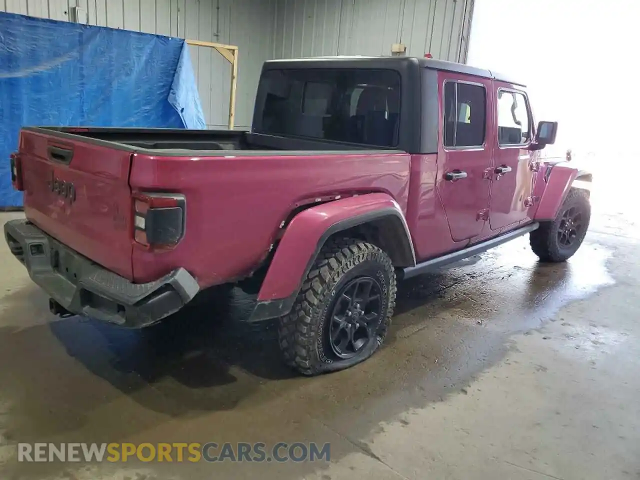 3 Photograph of a damaged car 1C6HJTAG9RL126938 JEEP GLADIATOR 2024