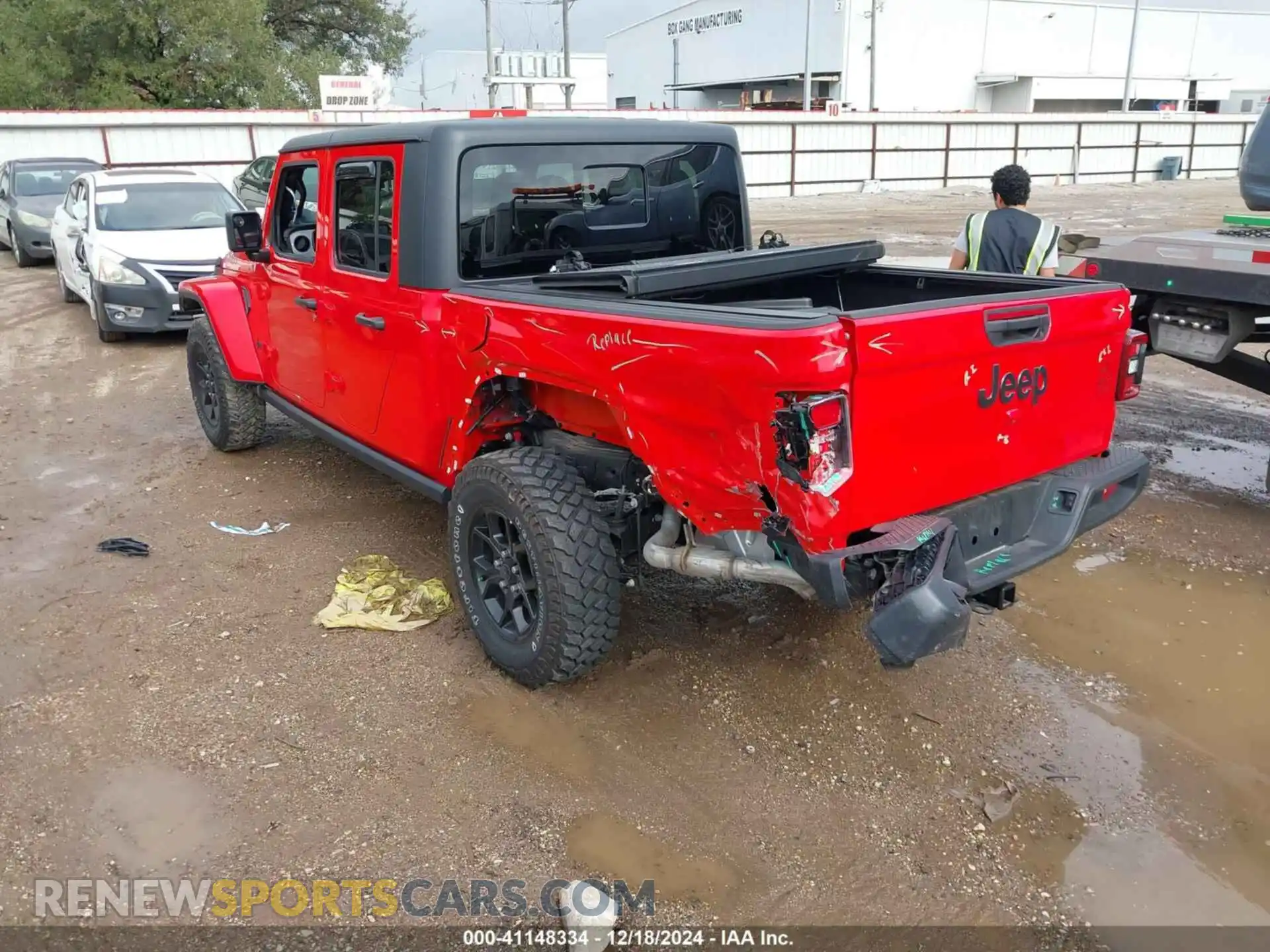 3 Photograph of a damaged car 1C6HJTAGXRL126723 JEEP GLADIATOR 2024