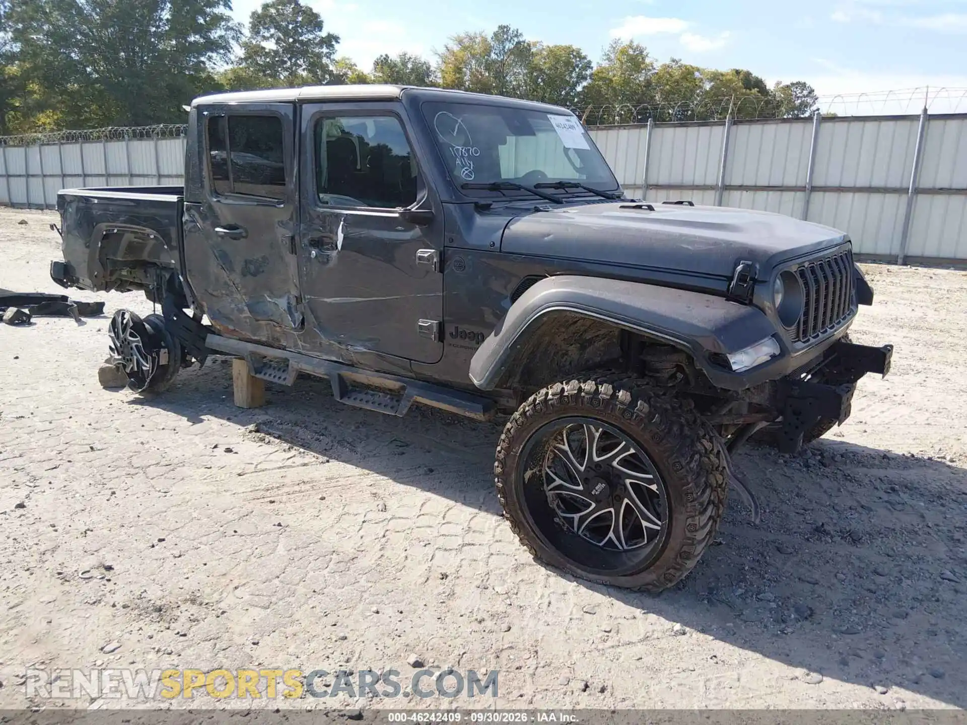 1 Photograph of a damaged car 1C6JJTAG9RL117870 JEEP GLADIATOR 2024