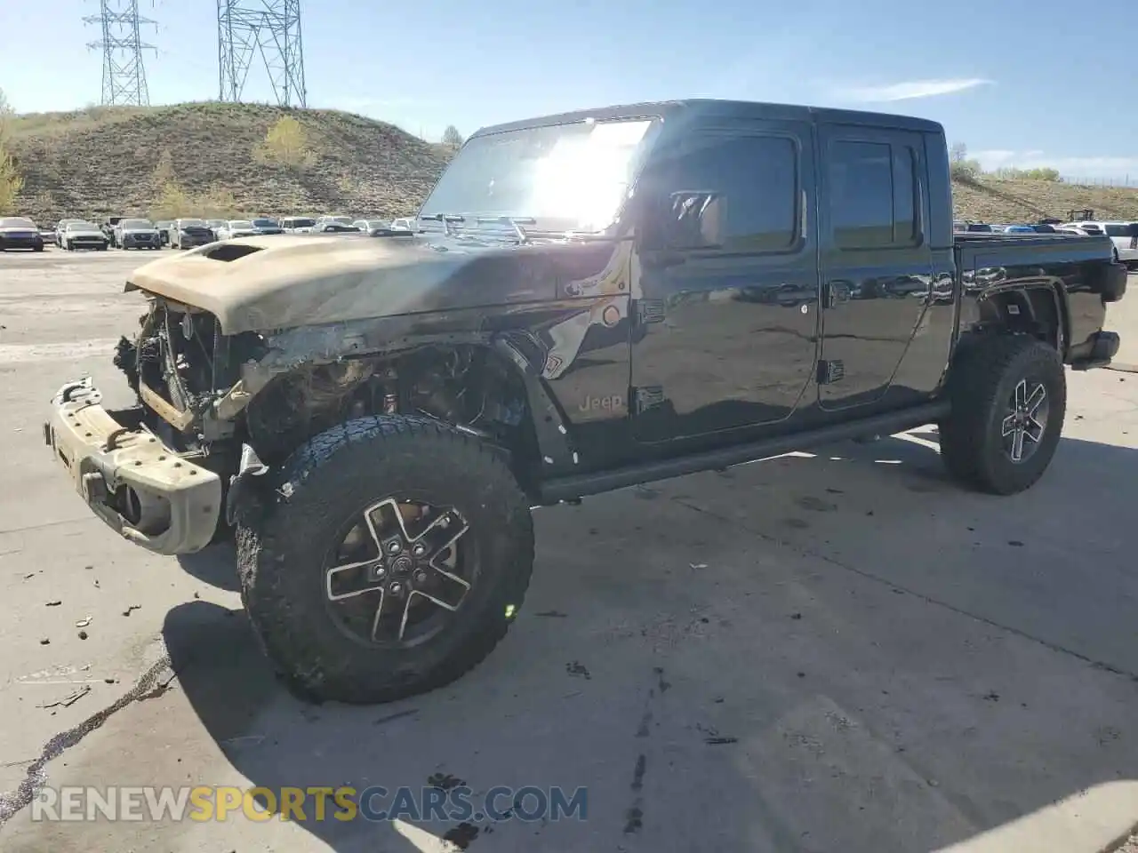 1 Photograph of a damaged car 1C6JJTEG4RL106771 JEEP GLADIATOR 2024