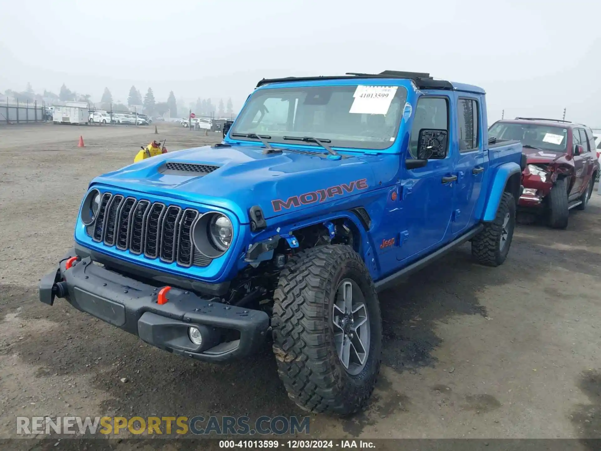 2 Photograph of a damaged car 1C6JJTEG5RL121313 JEEP GLADIATOR 2024