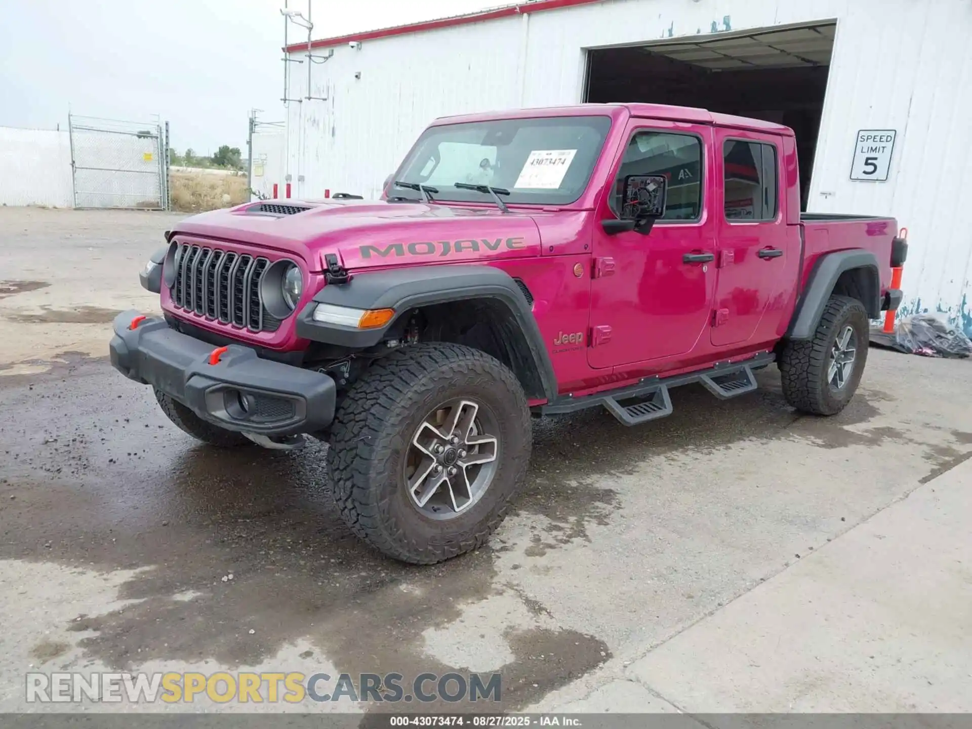 2 Photograph of a damaged car 1C6JJTEG5RL126933 JEEP GLADIATOR 2024