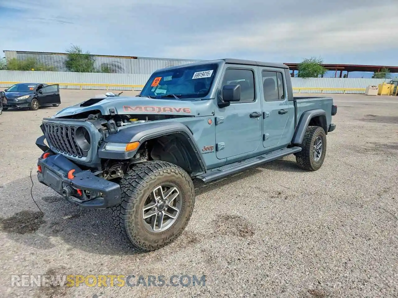 1 fotografías del automóvil dañado 1C6JJTEG8RL126697 JEEP GLADIATOR 2024