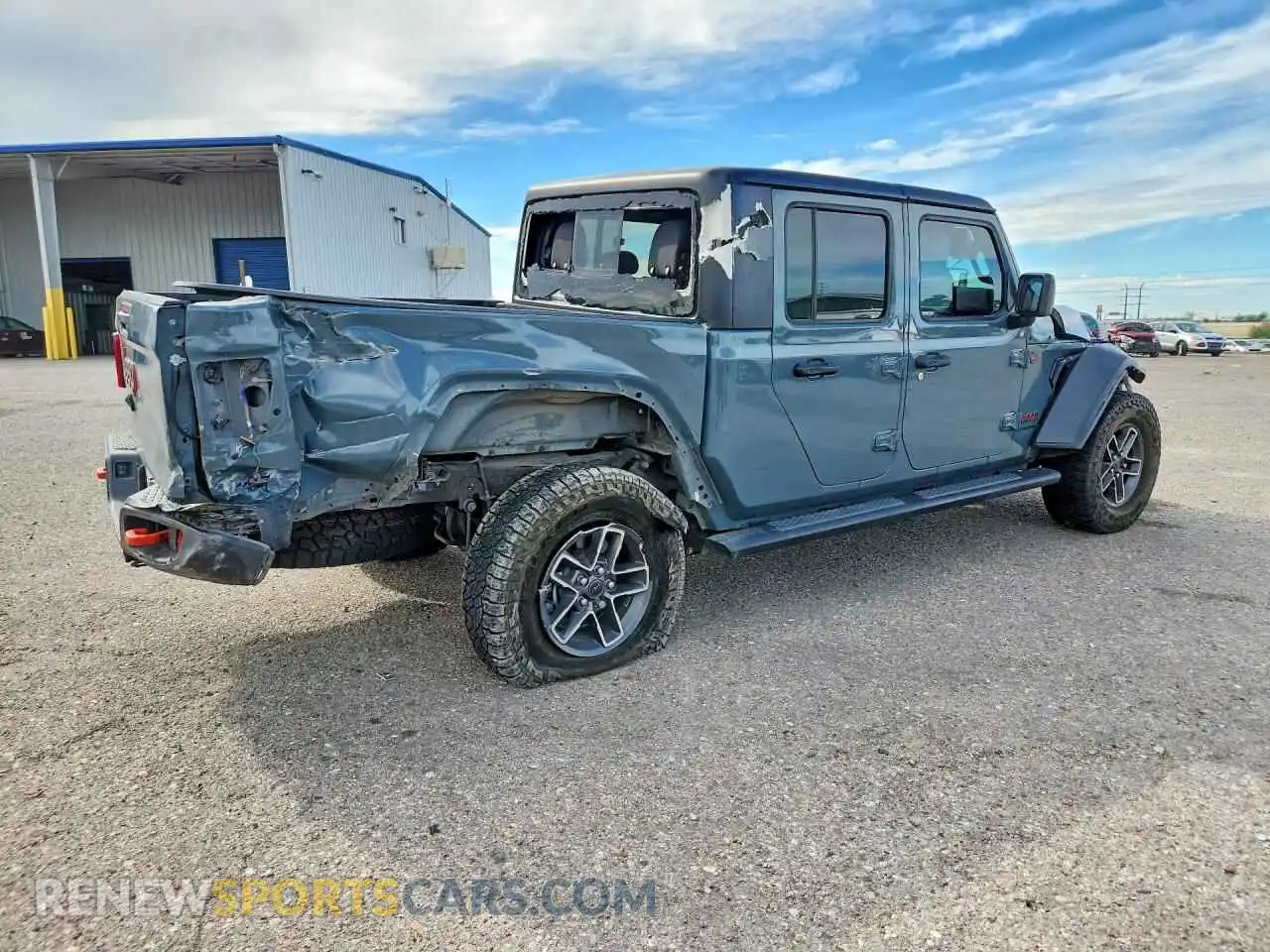 3 fotografías del automóvil dañado 1C6JJTEG8RL126697 JEEP GLADIATOR 2024
