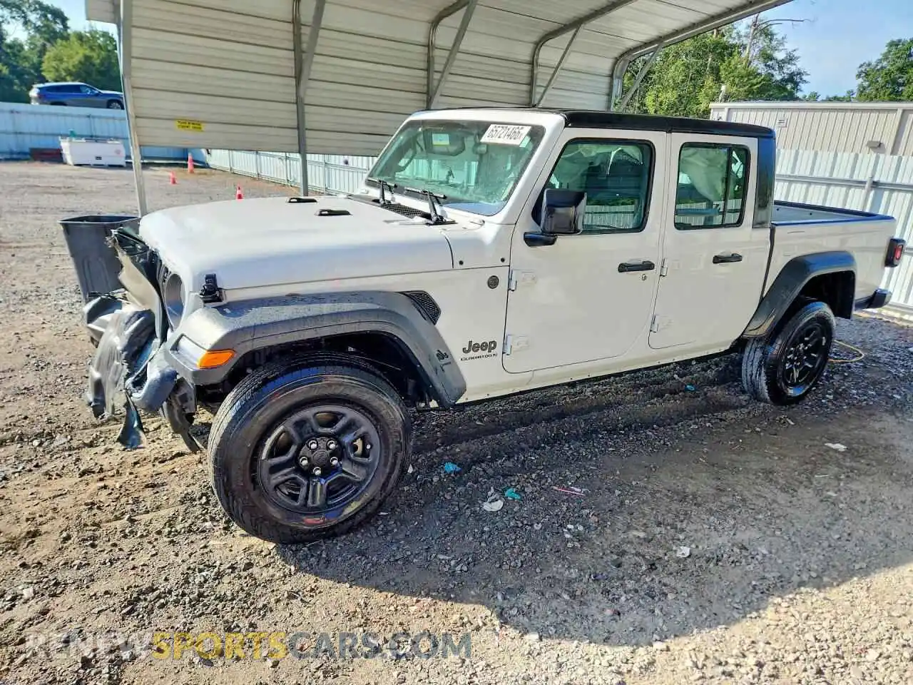 1 Photograph of a damaged car 1C6PJTAG1SL541107 JEEP GLADIATOR 2025