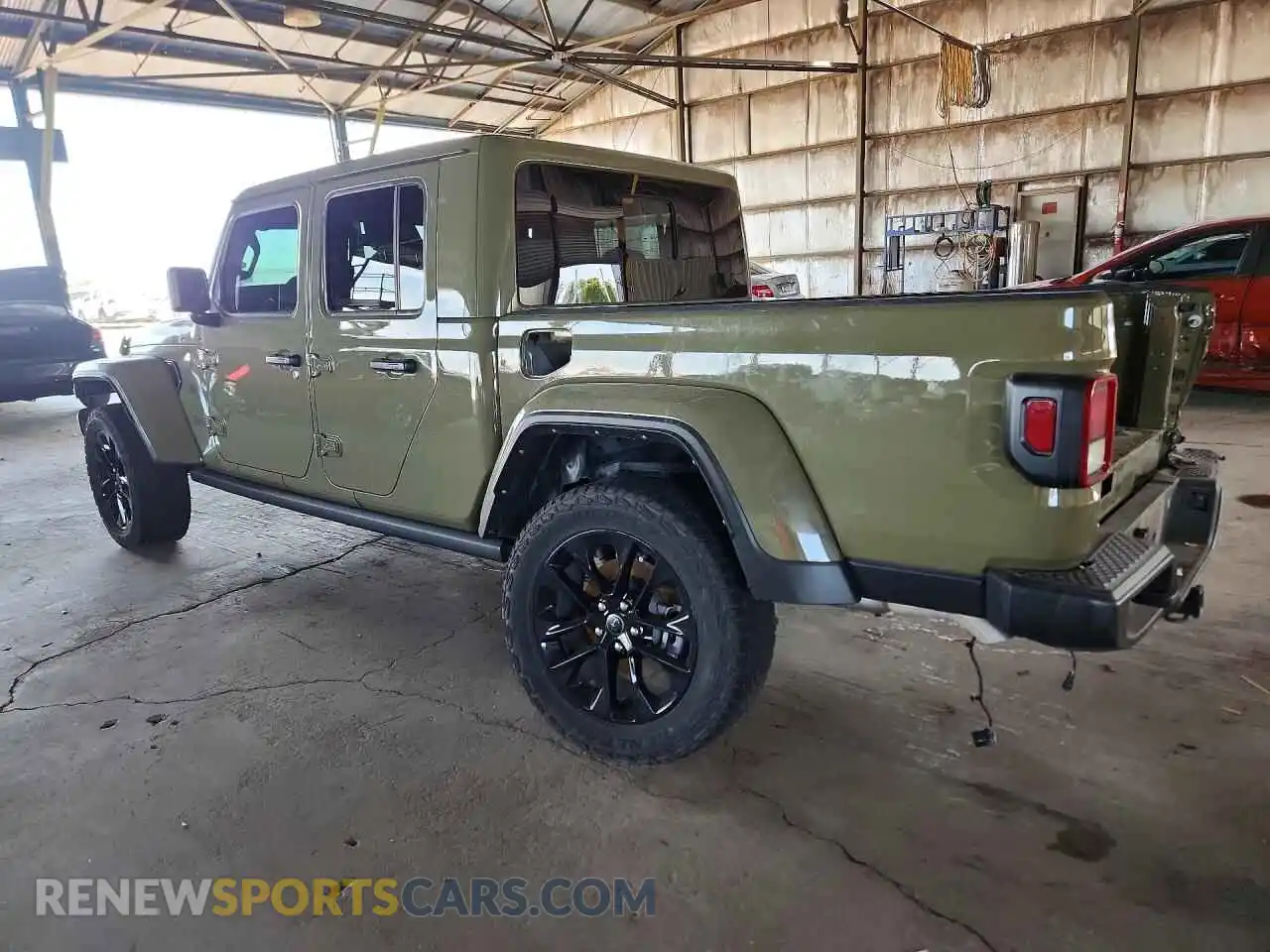 2 fotografías del automóvil dañado 1C6PJTAG2SL507399 JEEP GLADIATOR 2025