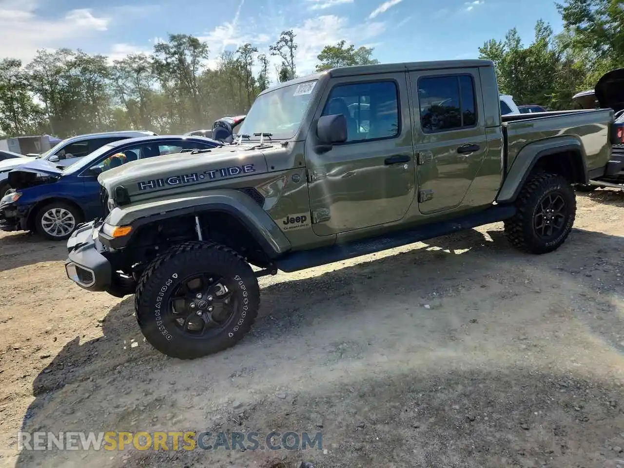 1 Photograph of a damaged car 1C6PJTAG2SL544405 JEEP GLADIATOR 2025