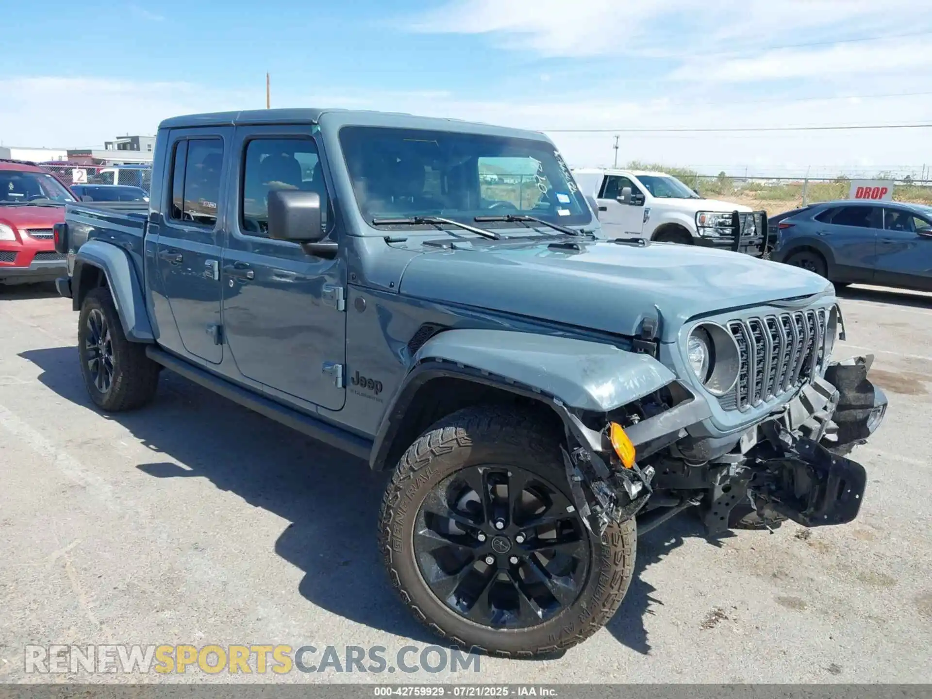 1 Photograph of a damaged car 1C6PJTAG3SL510389 JEEP GLADIATOR 2025