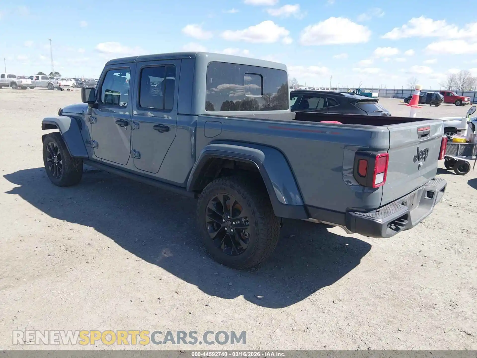 3 fotografías del automóvil dañado 1C6PJTAG3SL510439 JEEP GLADIATOR 2025