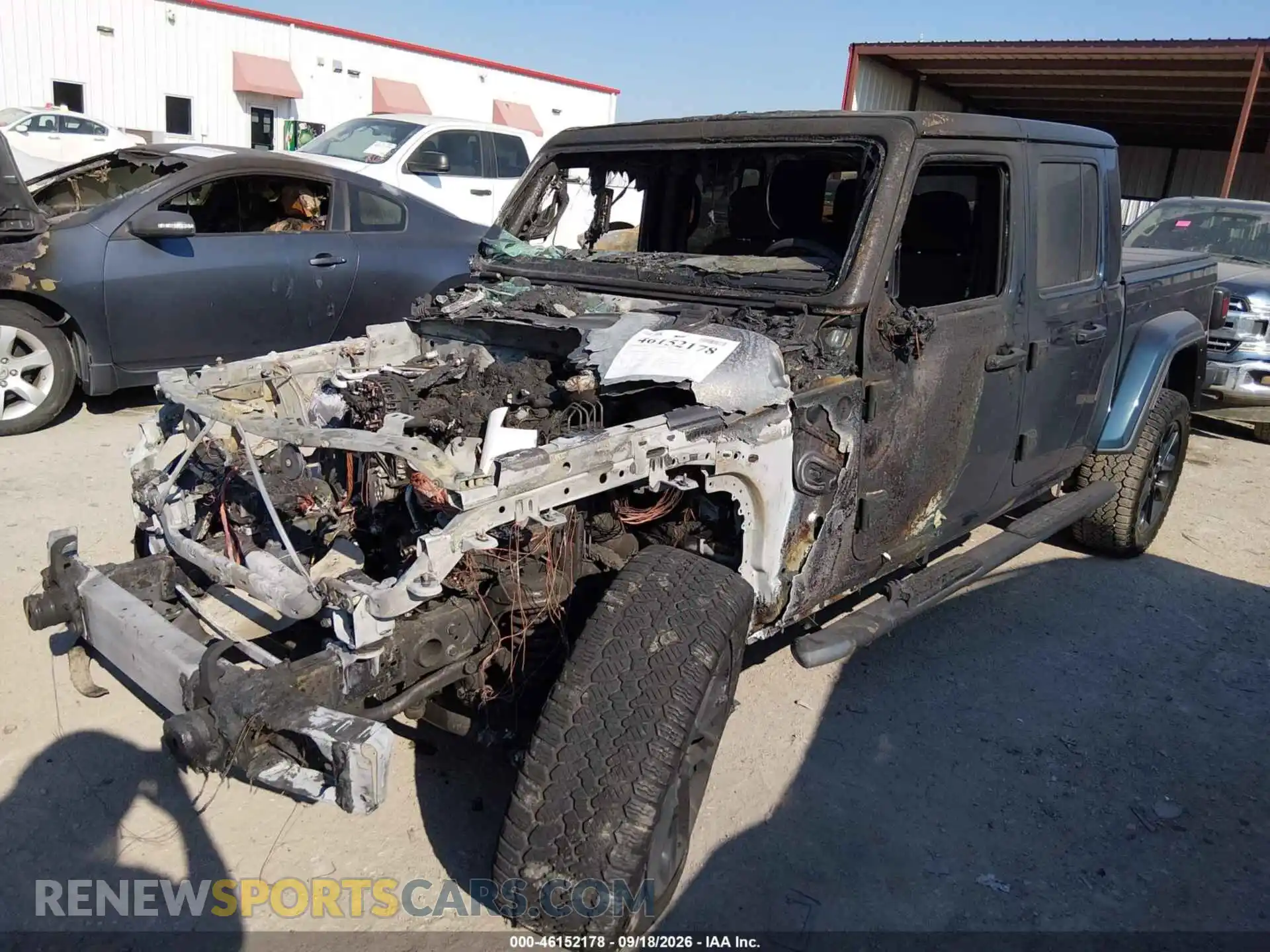 2 fotografías del automóvil dañado 1C6PJTAG6SL506062 JEEP GLADIATOR 2025
