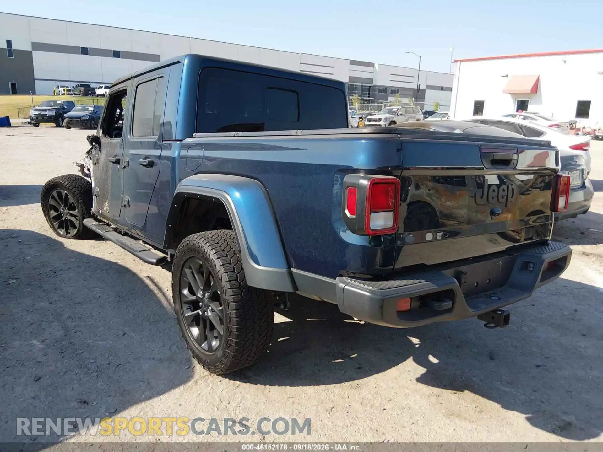 3 fotografías del automóvil dañado 1C6PJTAG6SL506062 JEEP GLADIATOR 2025