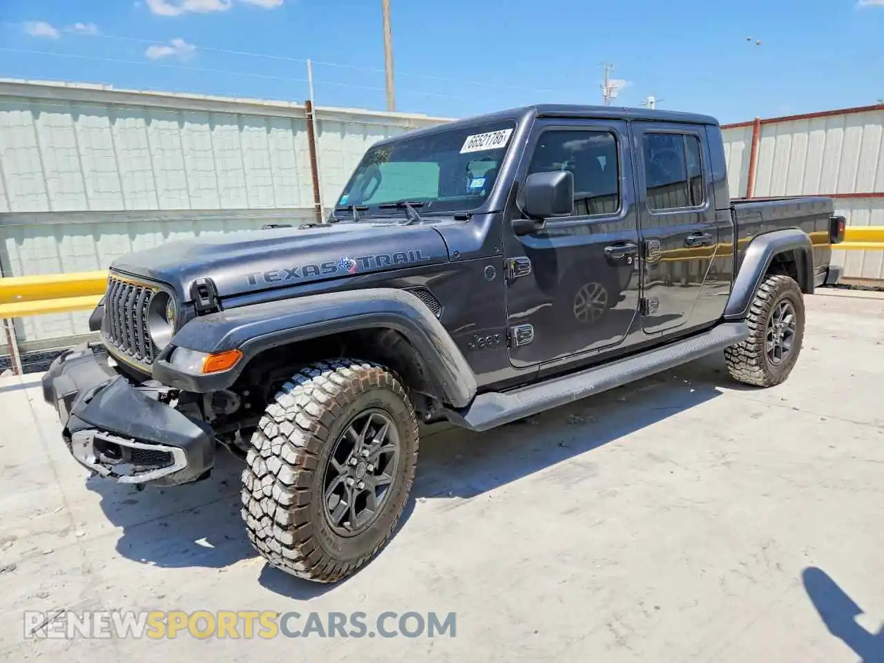 1 Photograph of a damaged car 1C6PJTAG6SL522858 JEEP GLADIATOR 2025