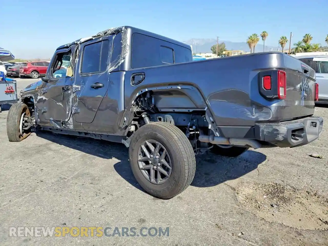 2 fotografías del automóvil dañado 1C6PJTAG8SL543212 JEEP GLADIATOR 2025