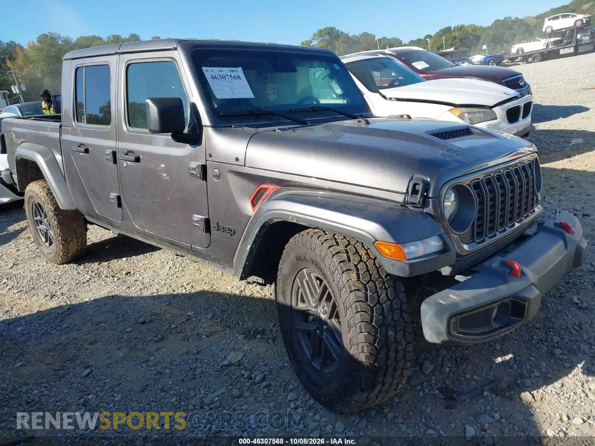 1 Фотография поврежденного автомобиля 1C6PJTAGXSL539680 JEEP GLADIATOR 2025