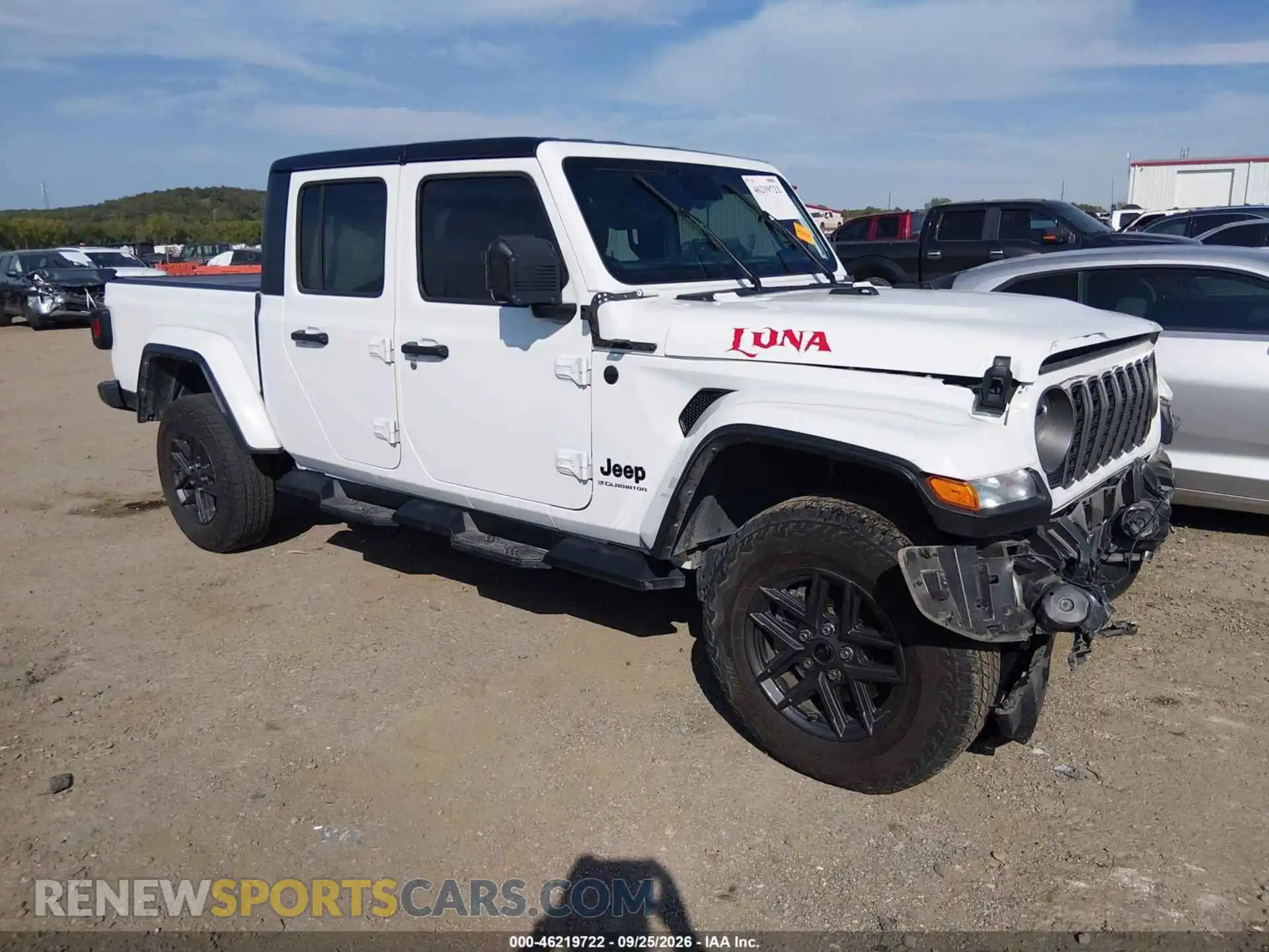1 Photograph of a damaged car 1C6RJTAG1SL501151 JEEP GLADIATOR 2025