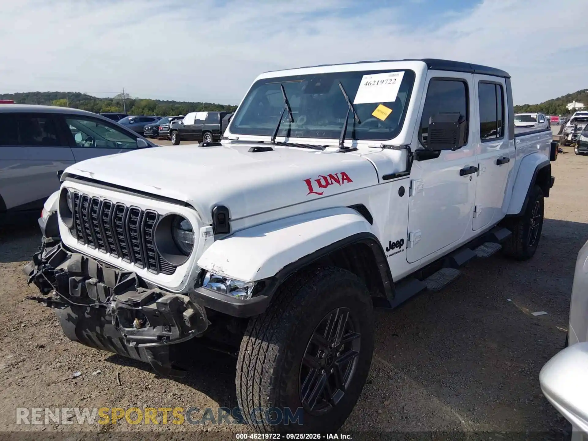 2 Photograph of a damaged car 1C6RJTAG1SL501151 JEEP GLADIATOR 2025