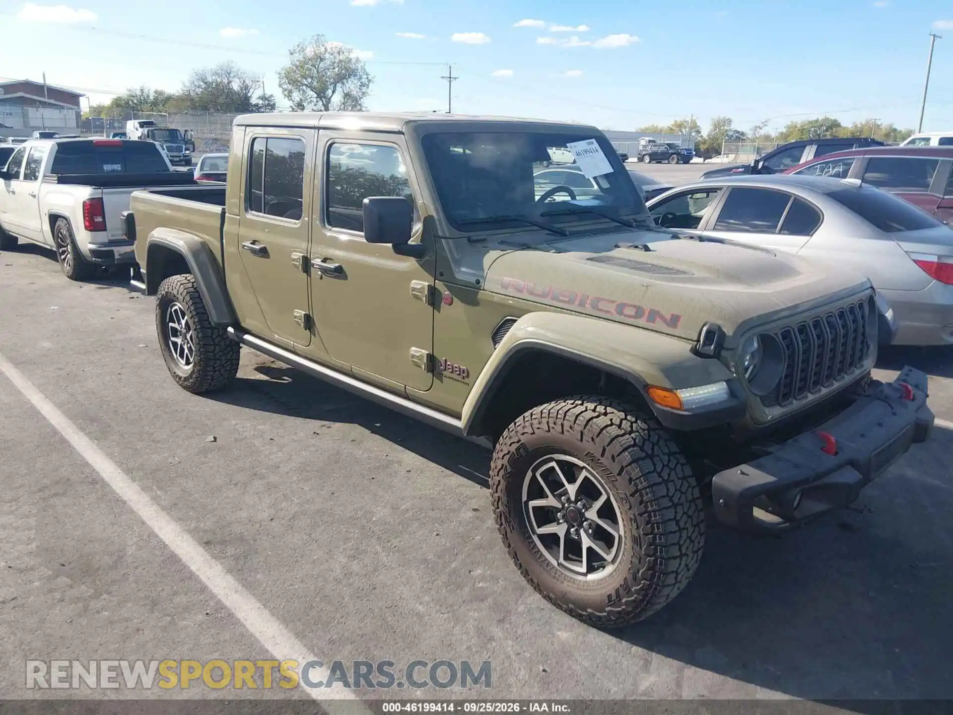 1 Photograph of a damaged car 1C6RJTBG7SL539739 JEEP GLADIATOR 2025