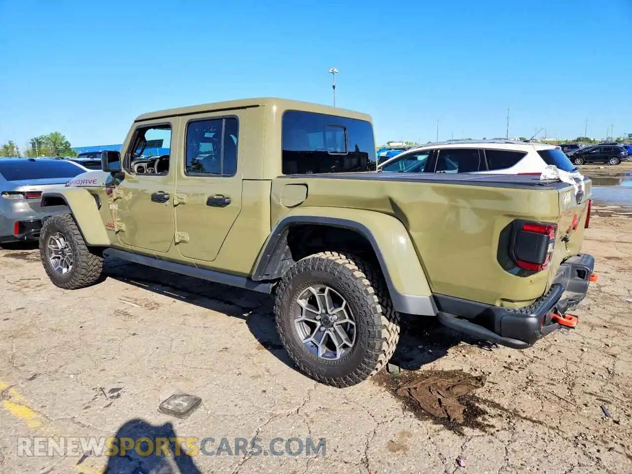 2 fotografías del automóvil dañado 1C6RJTEG5SL543980 JEEP GLADIATOR 2025