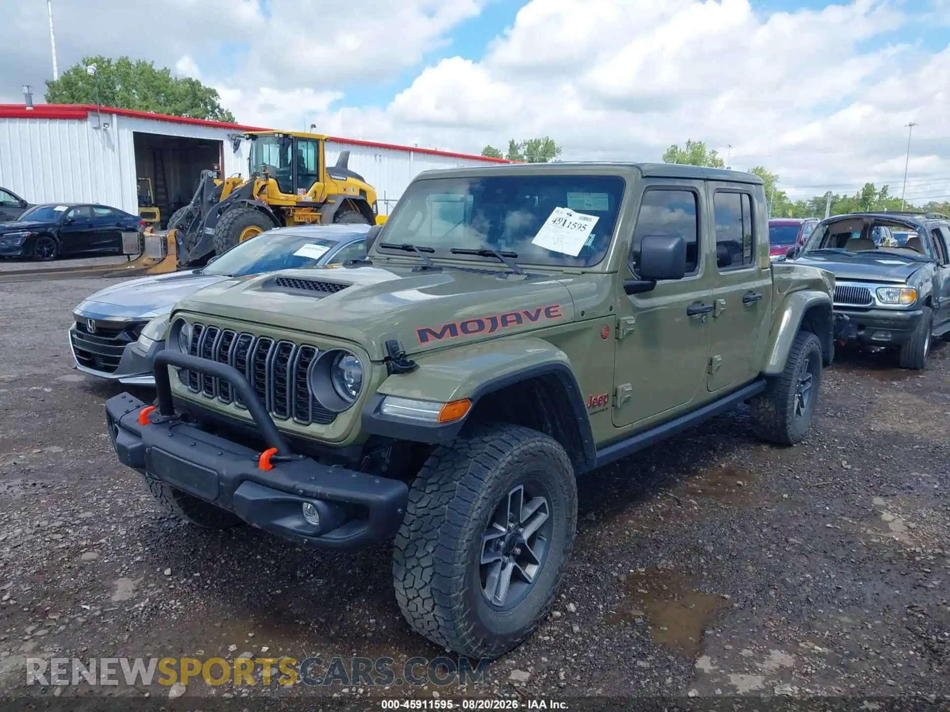 2 Photograph of a damaged car 1C6RJTEG6SL507988 JEEP GLADIATOR 2025