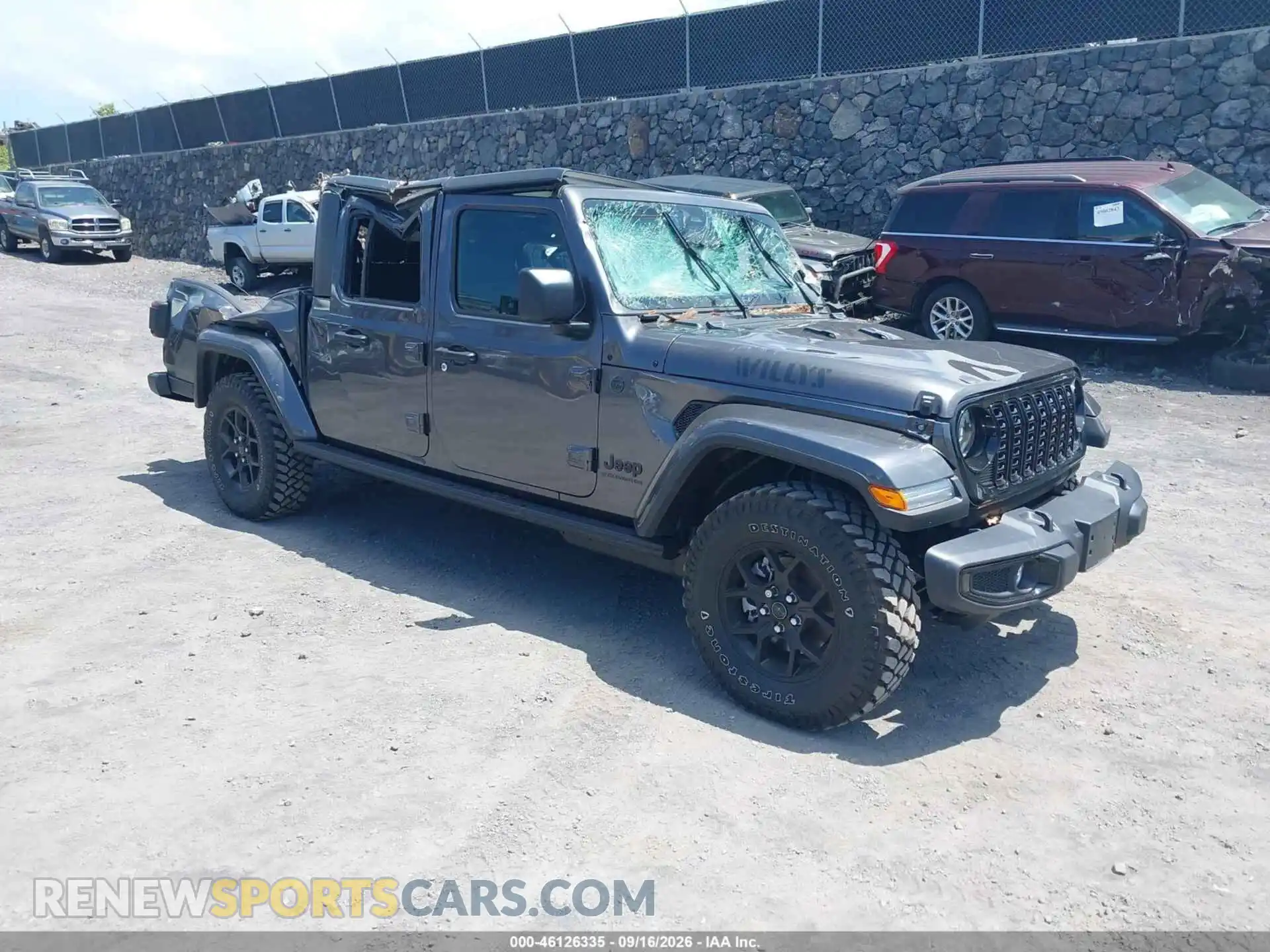 1 Photograph of a damaged car 1C6PJTAG6TL176599 JEEP GLADIATOR 2026