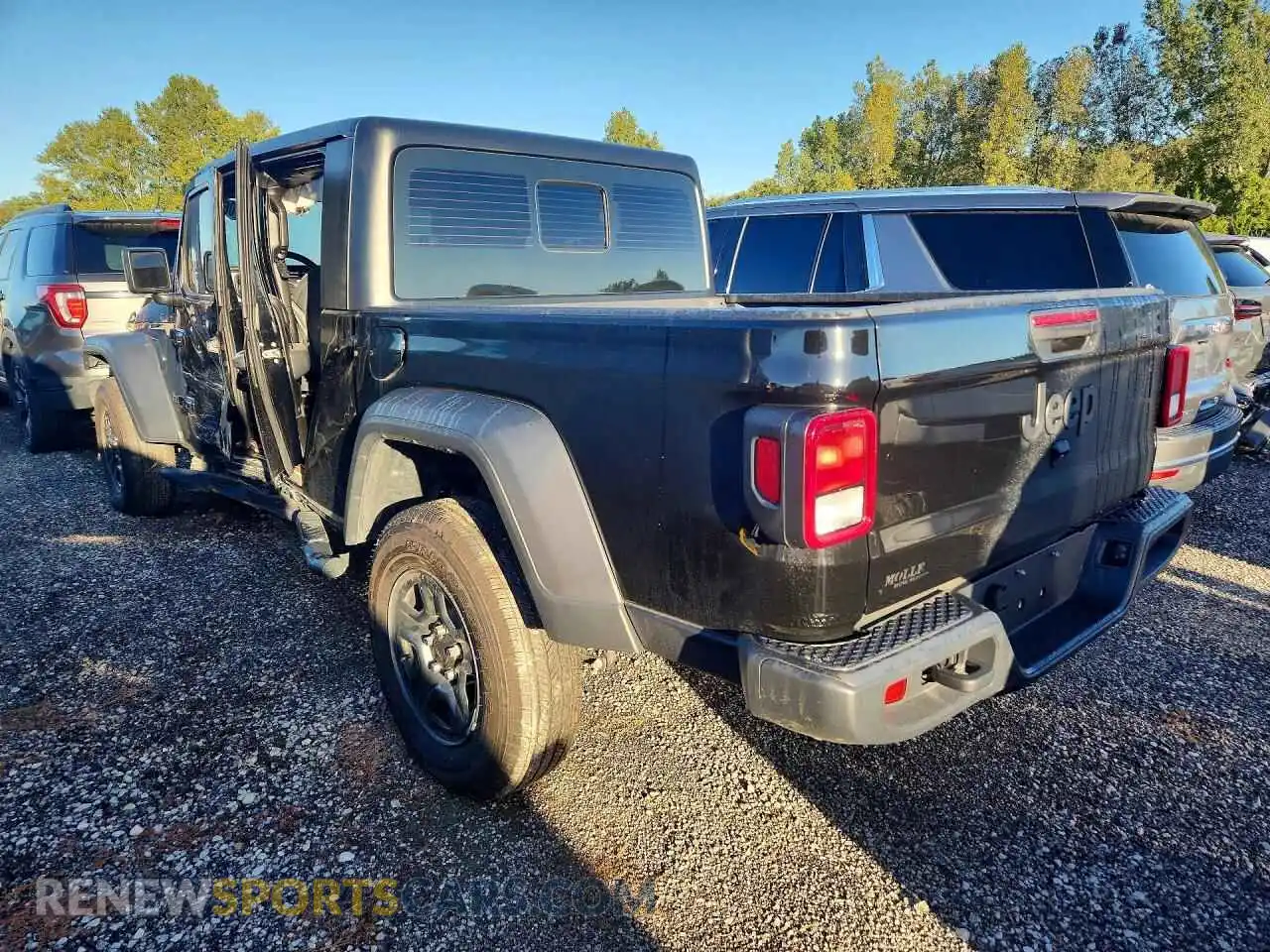 2 fotografías del automóvil dañado 1C6PJTAG9TL159411 JEEP GLADIATOR 2026
