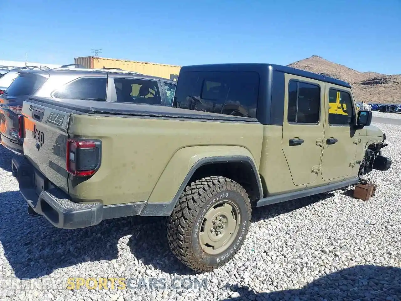 3 fotografías del automóvil dañado 1C6PJTAGXTL183555 JEEP GLADIATOR 2026
