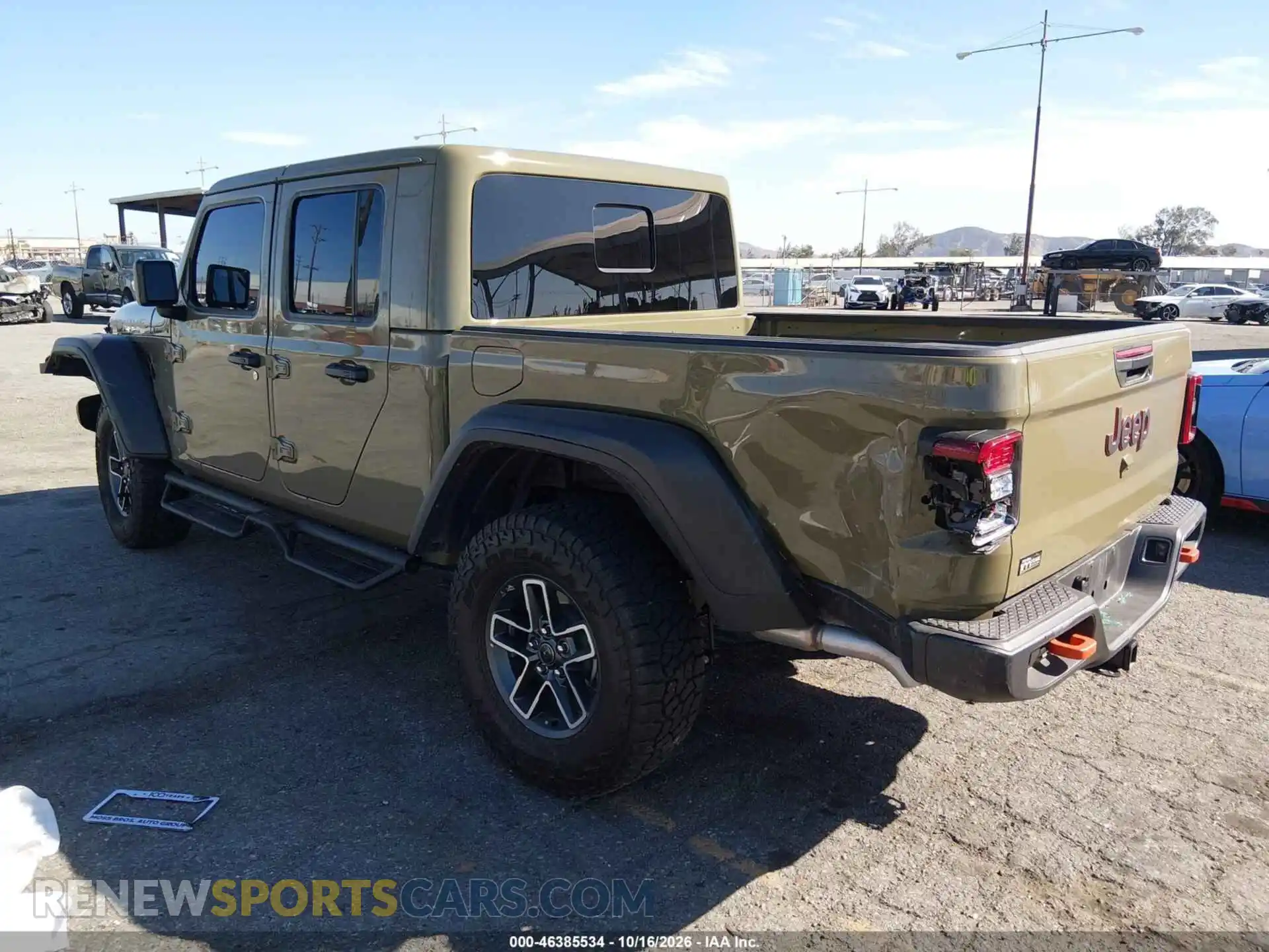 3 fotografías del automóvil dañado 1C6RJTEG3TL171198 JEEP GLADIATOR 2026