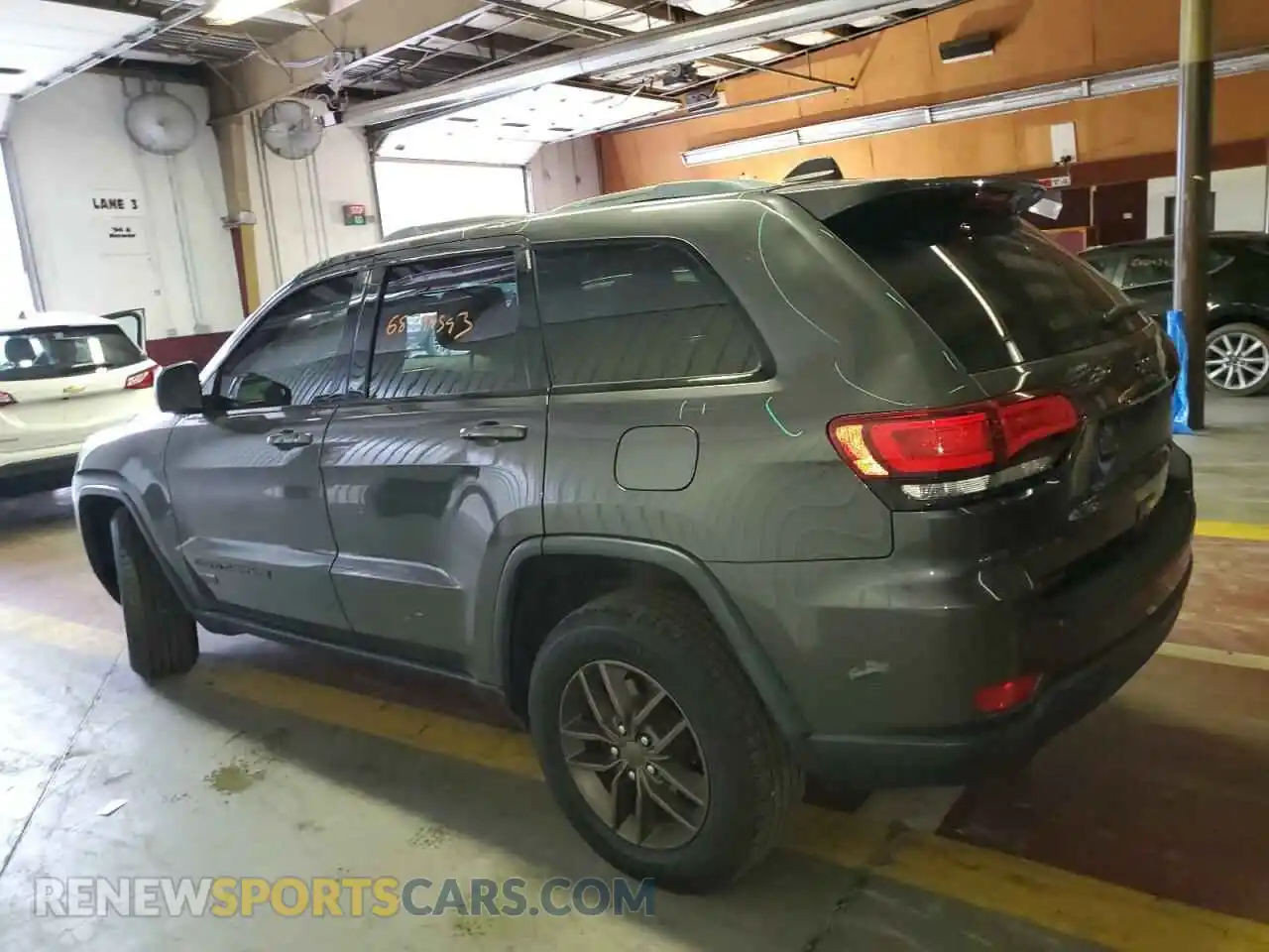 2 fotografías del automóvil dañado 1C4RJFAG3GC475721 JEEP GRAND CHER 2016