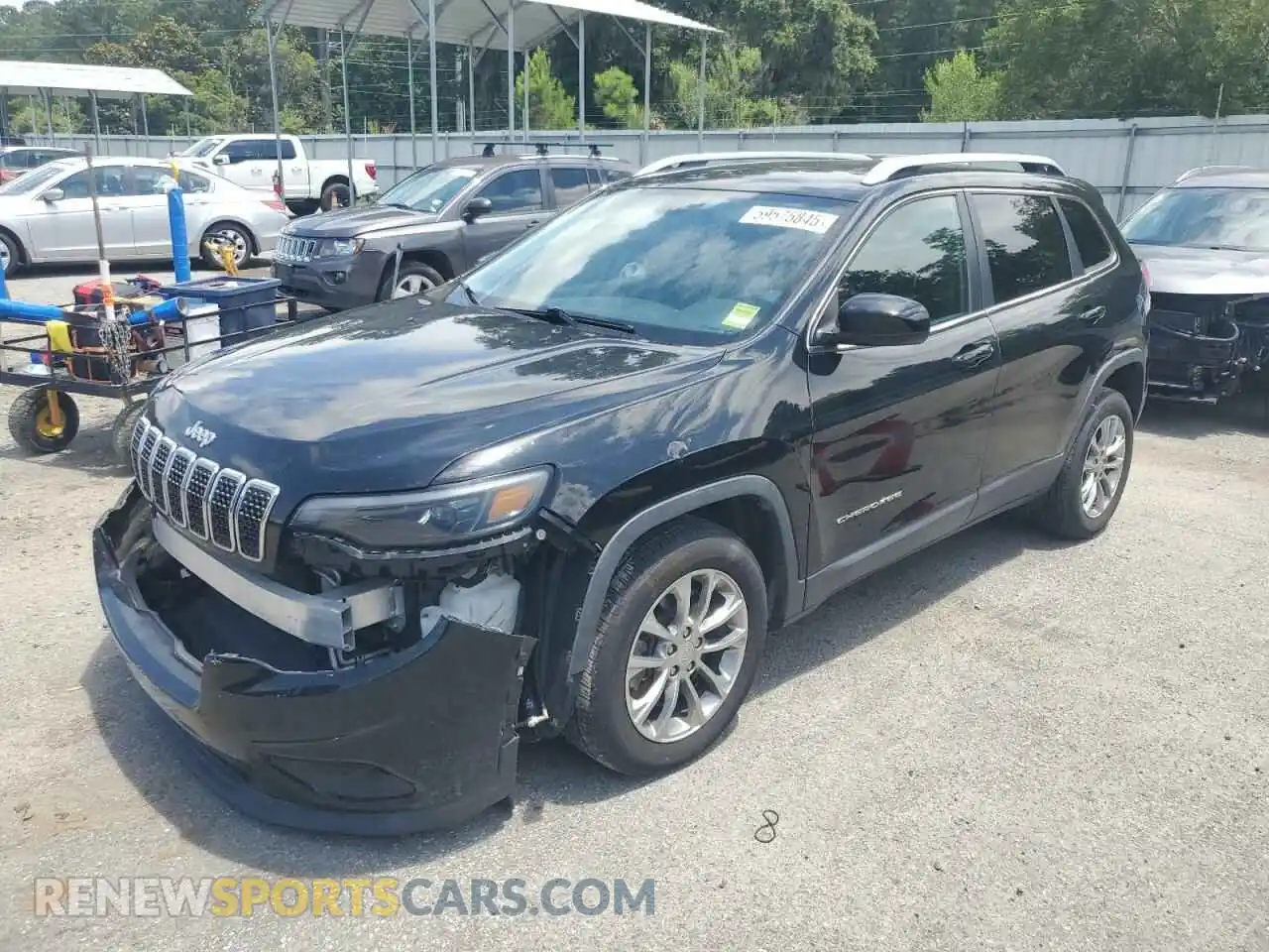 1 Photograph of a damaged car 1C4PJLLN8KD151894 JEEP GRAND CHER 2019