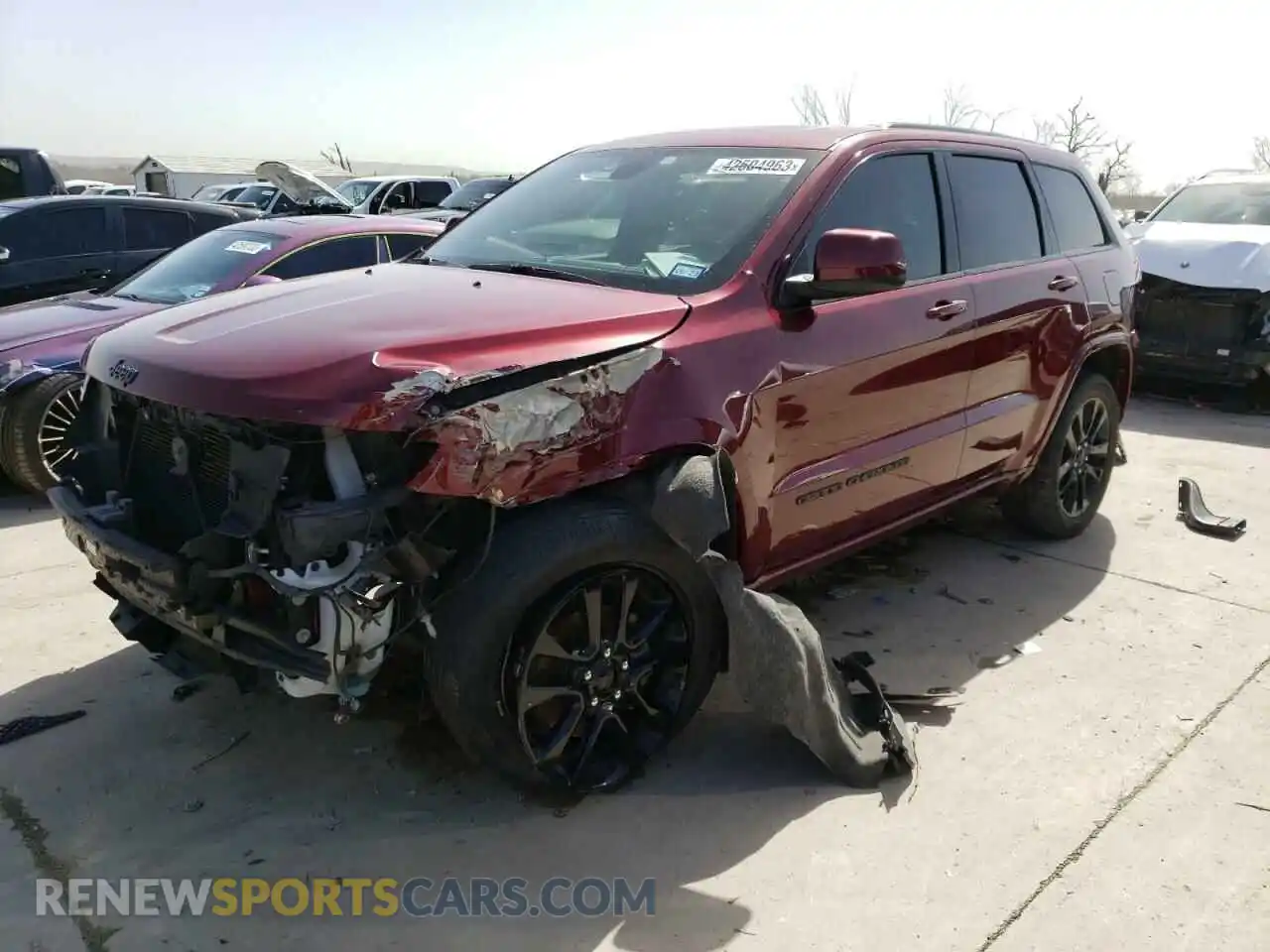 1 fotografías del automóvil dañado 1C4RJFAG5KC667196 JEEP GRAND CHER 2019