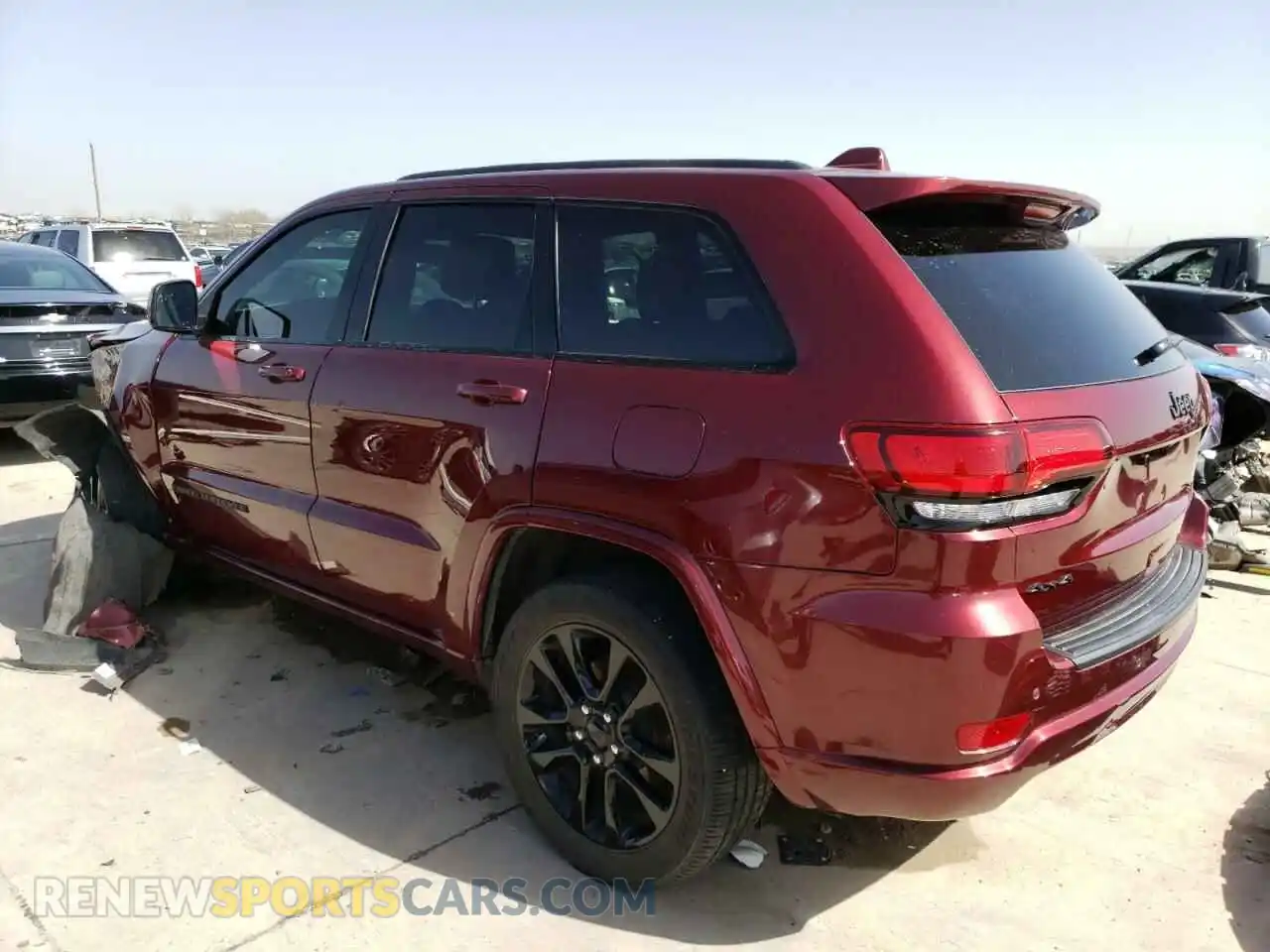 2 fotografías del automóvil dañado 1C4RJFAG5KC667196 JEEP GRAND CHER 2019
