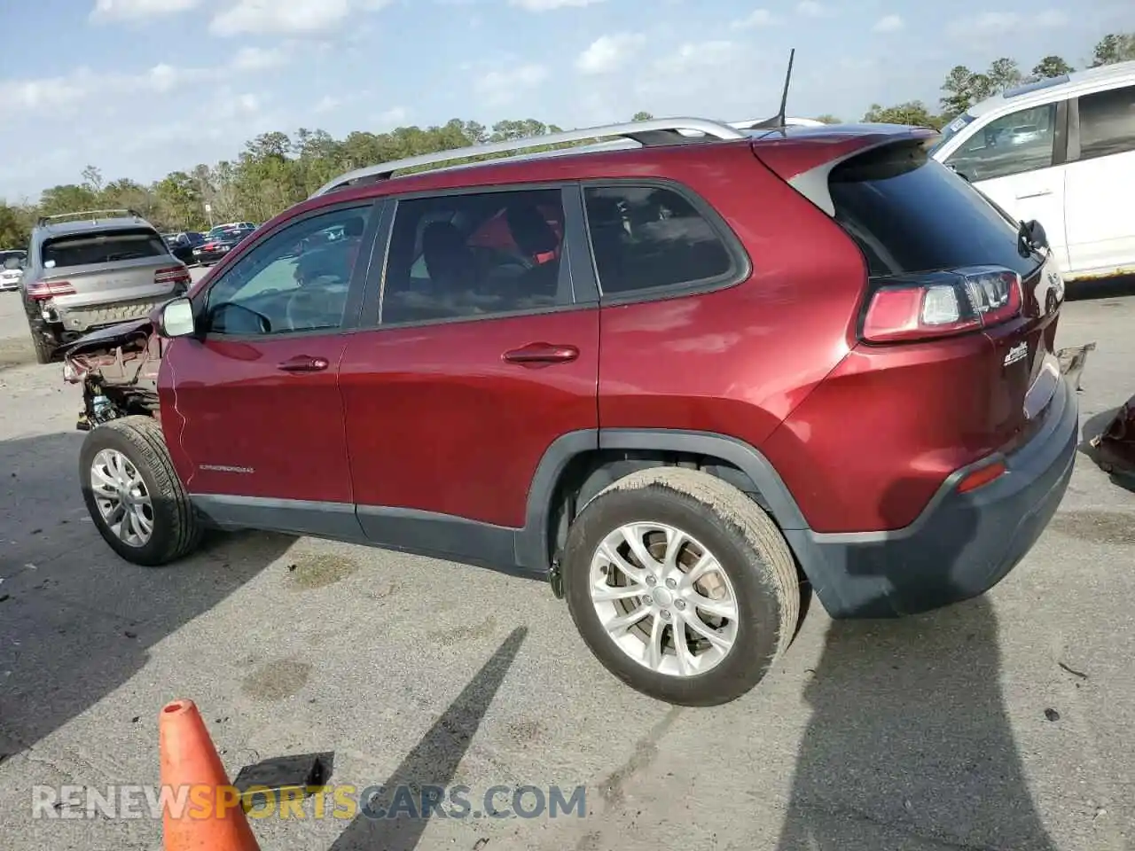 2 fotografías del automóvil dañado 1C4PJLCB5LD586430 JEEP GRAND CHER 2020