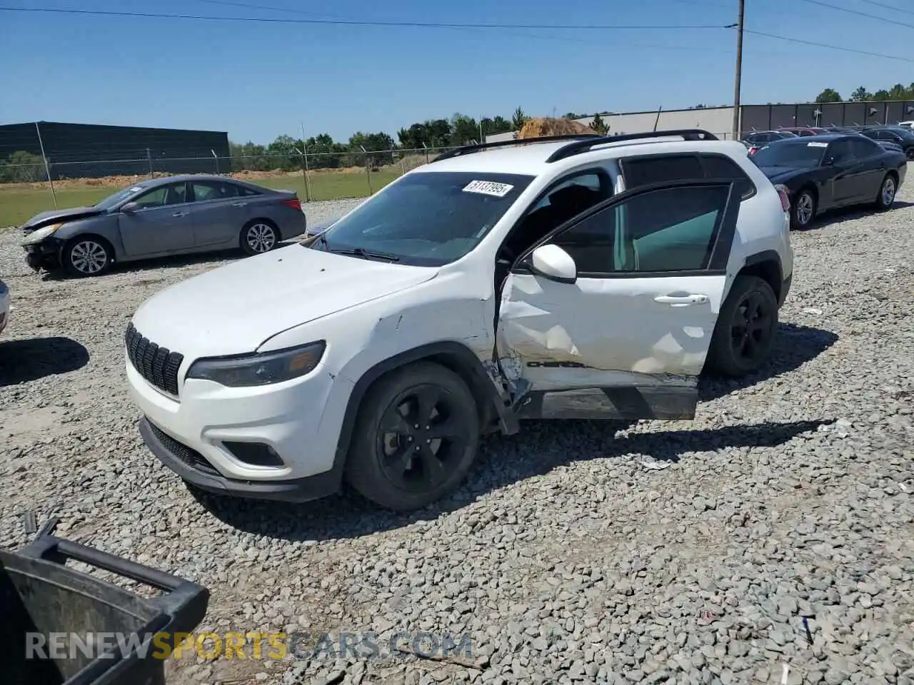 1 Photograph of a damaged car 1C4PJLLB7LD507615 JEEP GRAND CHER 2020