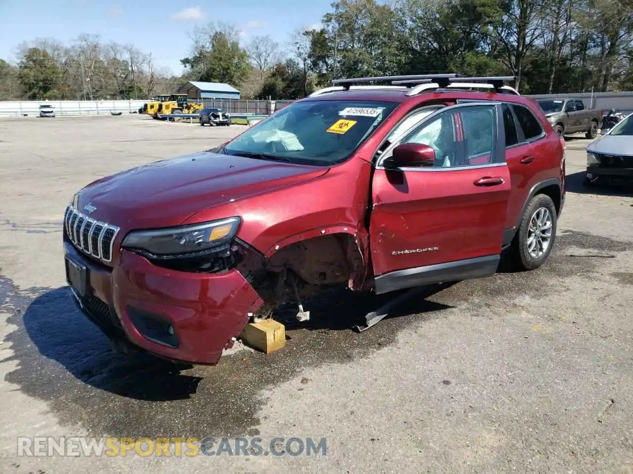 1 Photograph of a damaged car 1C4PJMLX5LD637295 JEEP GRAND CHER 2020