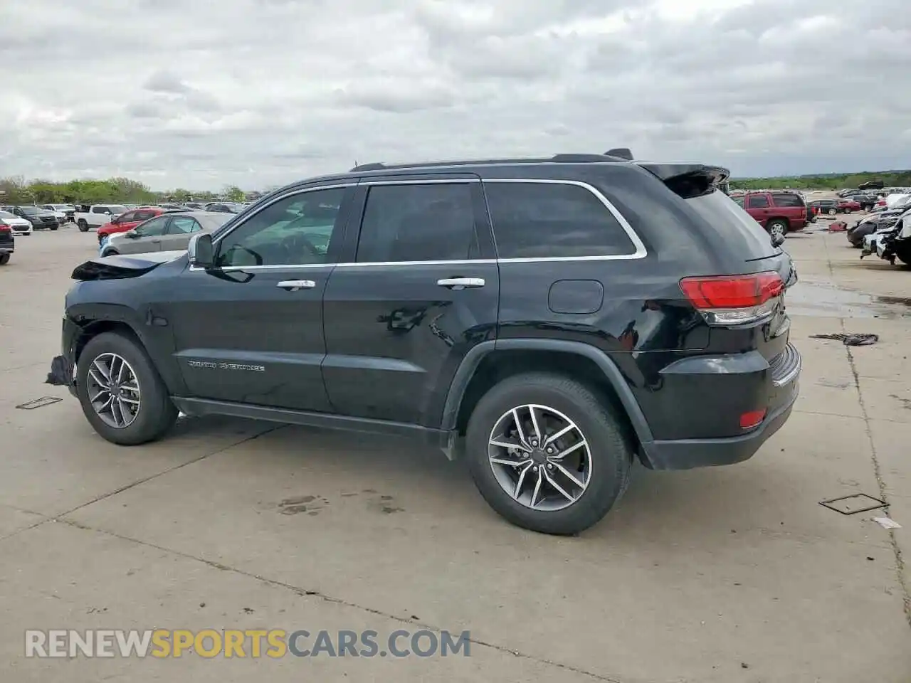 2 fotografías del automóvil dañado 1C4RJEBG9LC295453 JEEP GRAND CHER 2020