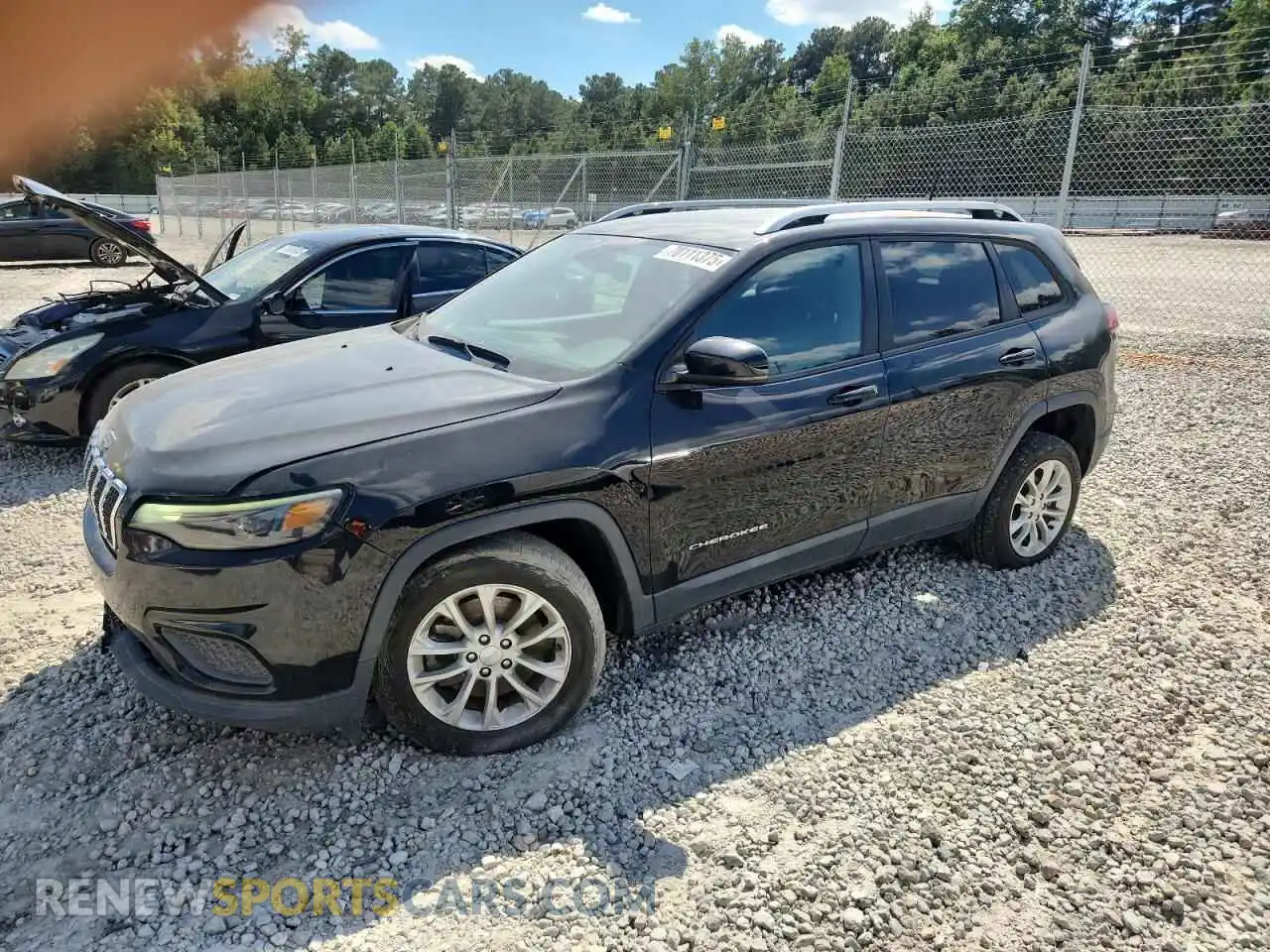 1 Photograph of a damaged car 1C4PJLCB0MD103797 JEEP GRAND CHER 2021