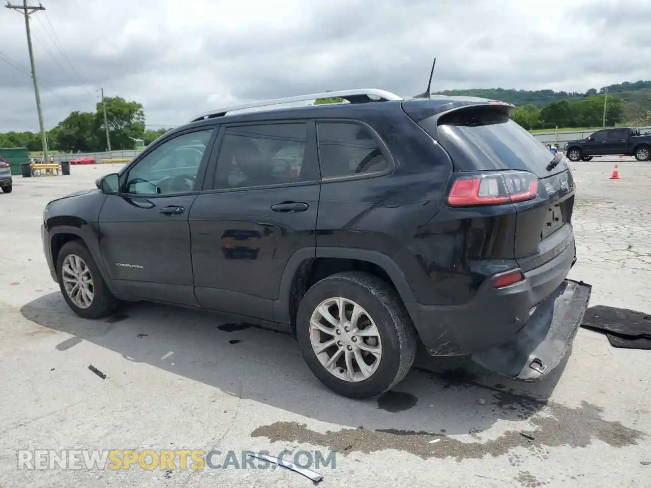 2 fotografías del automóvil dañado 1C4PJLCB7MD183759 JEEP GRAND CHER 2021