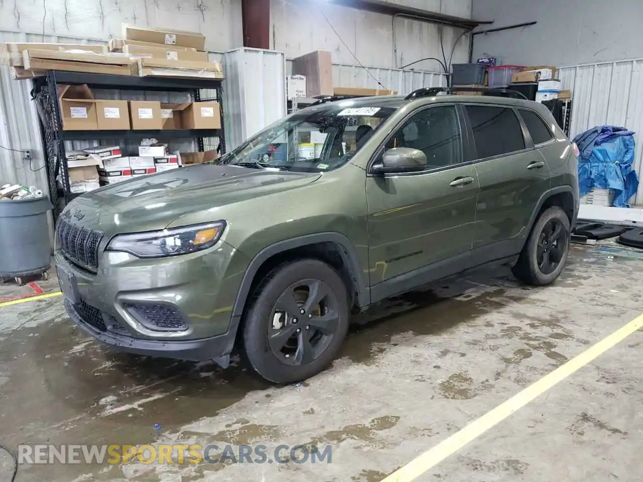 1 Photograph of a damaged car 1C4PJMCB1MD202098 JEEP GRAND CHER 2021
