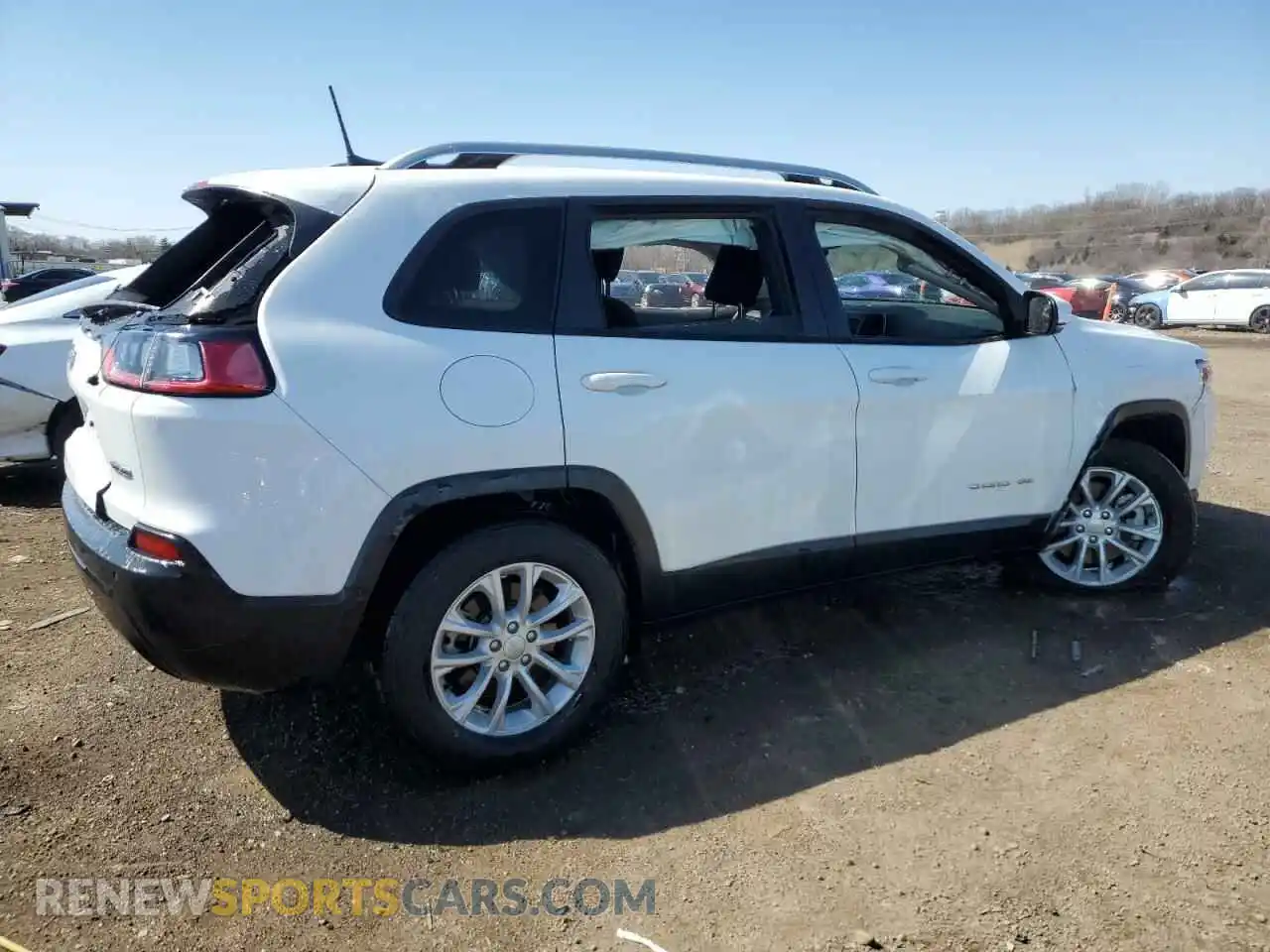 3 fotografías del automóvil dañado 1C4PJMCB8MD245109 JEEP GRAND CHER 2021