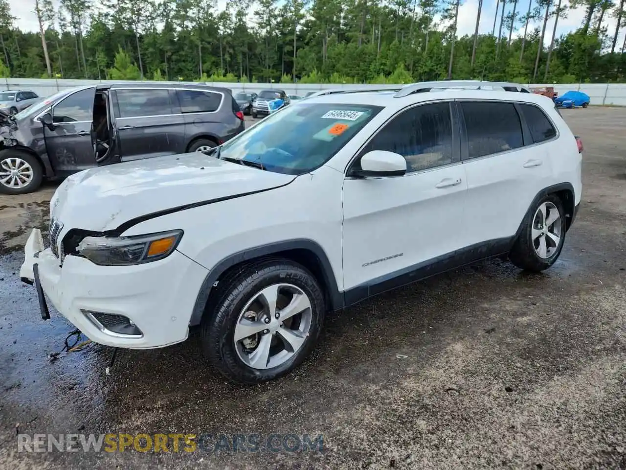 1 Photograph of a damaged car 1C4PJMDX7MD102324 JEEP GRAND CHER 2021