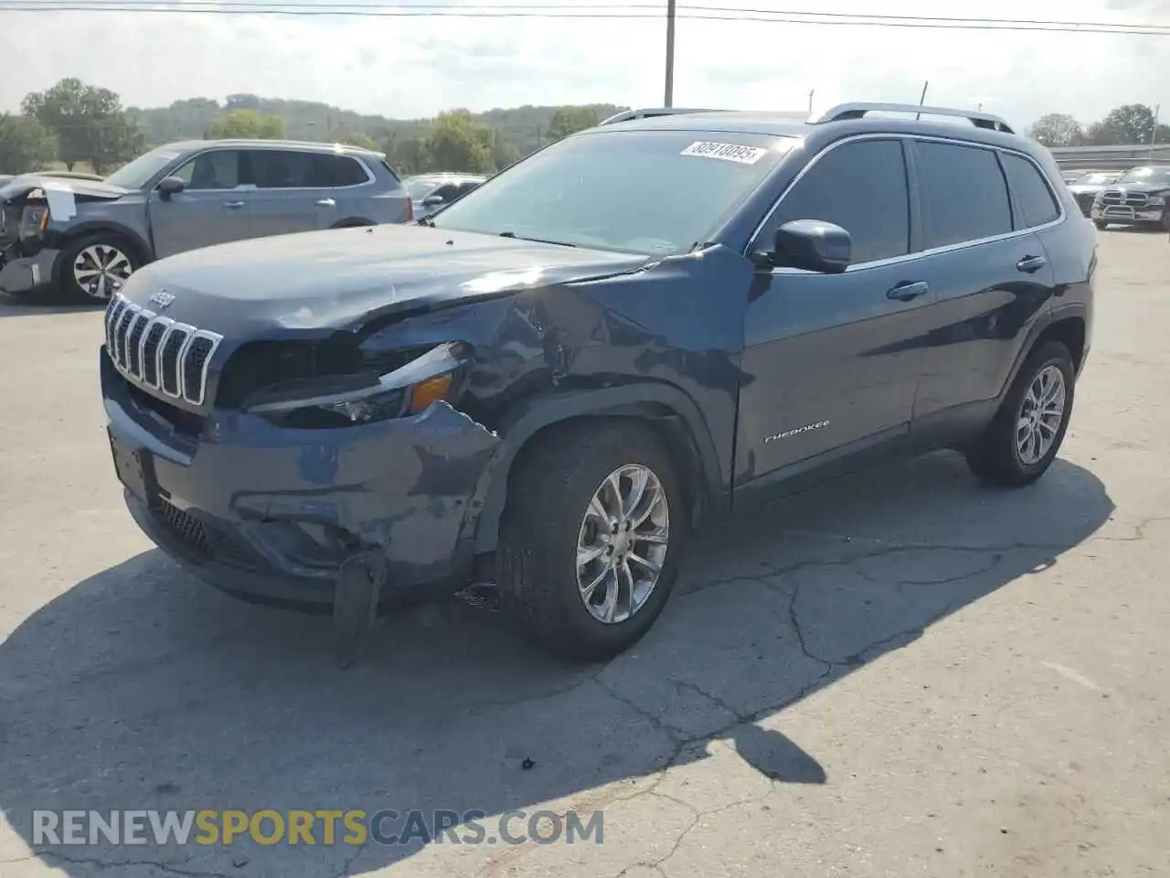 1 Photograph of a damaged car 1C4PJMMX0MD158265 JEEP GRAND CHER 2021
