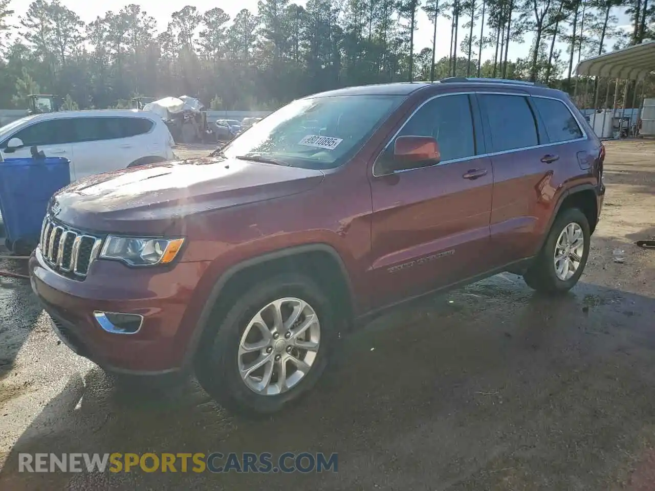 1 Photograph of a damaged car 1C4RJEAG0MC785931 JEEP GRAND CHER 2021