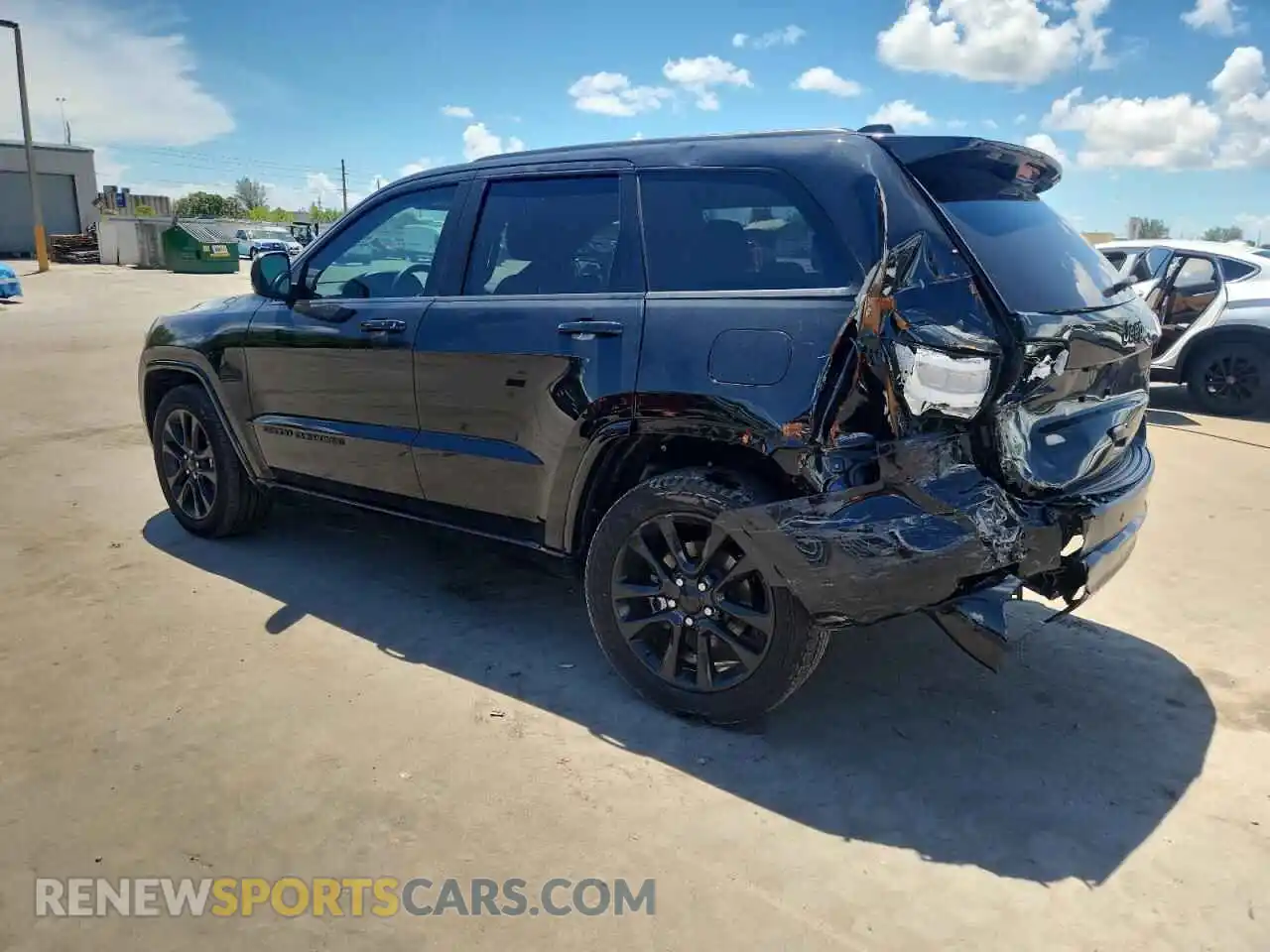 2 fotografías del automóvil dañado 1C4RJEAG5MC719133 JEEP GRAND CHER 2021