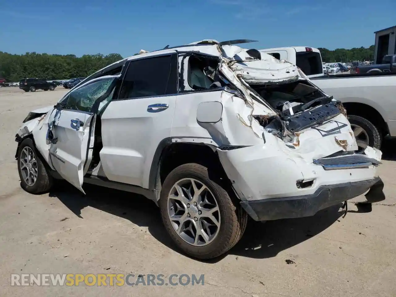 2 Photograph of a damaged car 1C4RJEBG3MC783234 JEEP GRAND CHER 2021