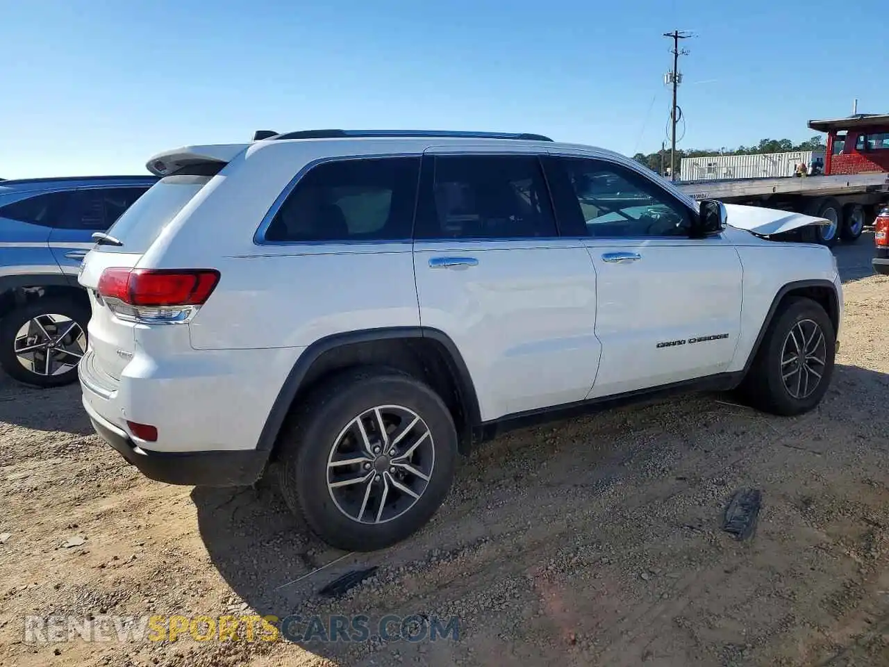 3 Фотография поврежденного автомобиля 1C4RJEBG4MC691453 JEEP GRAND CHER 2021