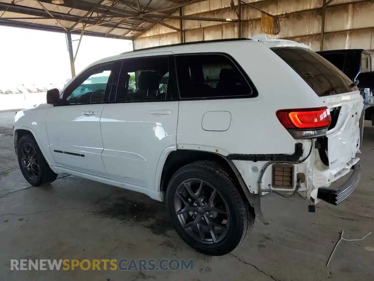 2 Photograph of a damaged car 1C4RJEBG5MC783624 JEEP GRAND CHER 2021
