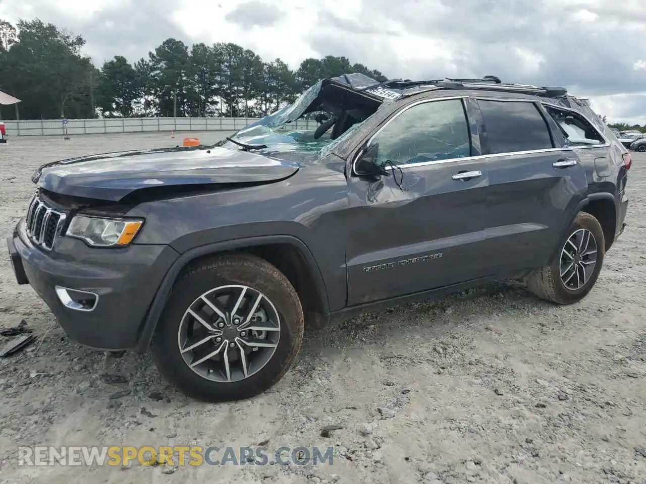 1 Photograph of a damaged car 1C4RJEBG6MC656574 JEEP GRAND CHER 2021