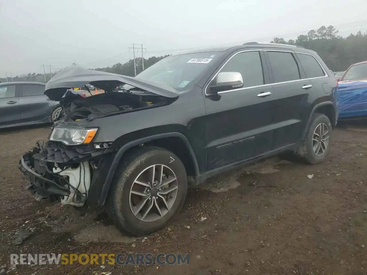 1 Photograph of a damaged car 1C4RJEBG7MC623843 JEEP GRAND CHER 2021